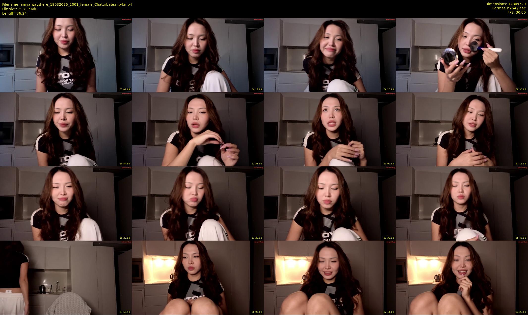 amyalwayshere — 37 minute Chaturbate female cam show recording, 720p, Mar 19, 2026