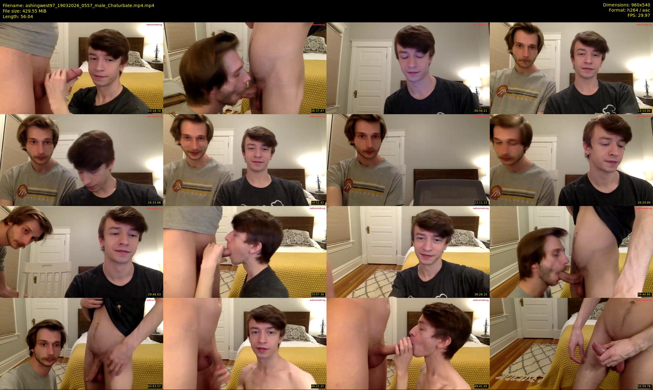 ashingwest97 — 57 minute Chaturbate male cam show recording, 480p, Mar 19, 2026