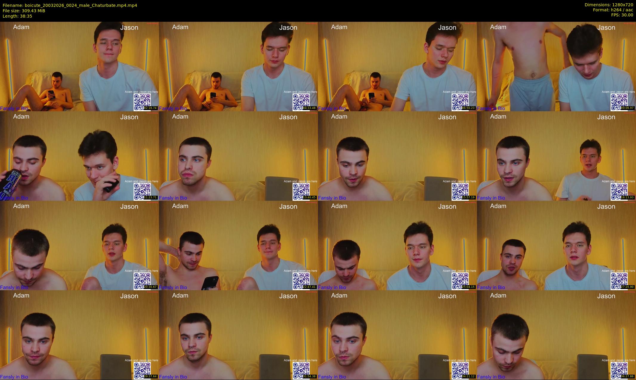 boicute — 39 minute Chaturbate male cam show recording, 720p, Mar 20, 2026