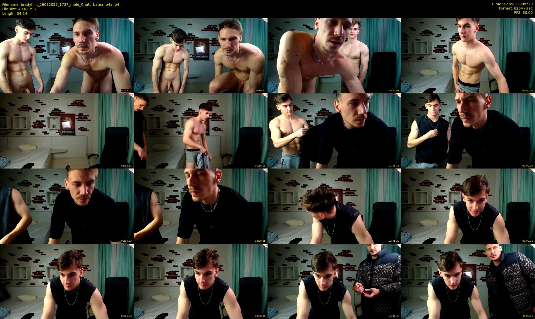 bradyflint — 5 minute Chaturbate male cam show recording, 720p, Mar 19, 2026