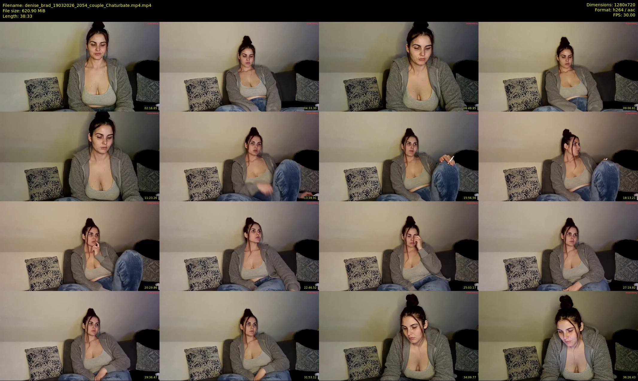denise_brad — 39 minute Chaturbate couple cam show recording, 720p, Mar 19, 2026