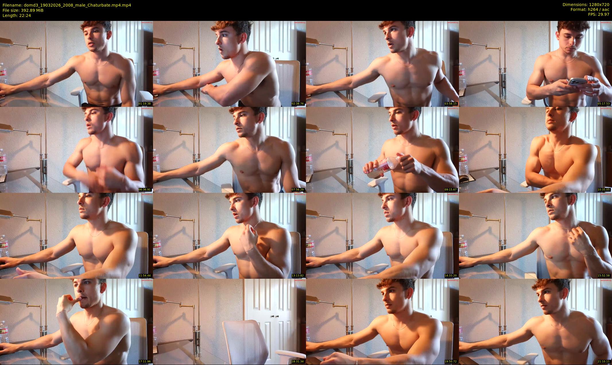 domd3 — 23 minute Chaturbate male cam show recording, 720p, Mar 19, 2026