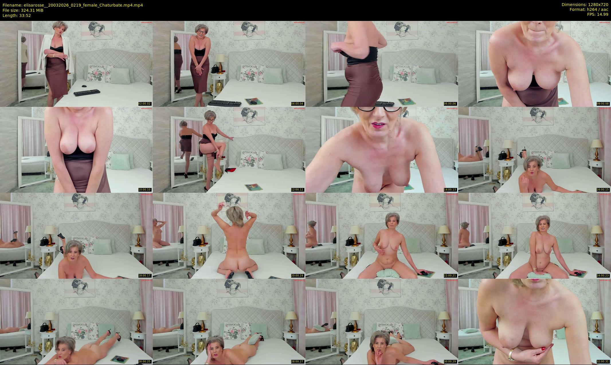 elisarosse_ — 34 minute Chaturbate female cam show recording, 720p, Mar 20, 2026