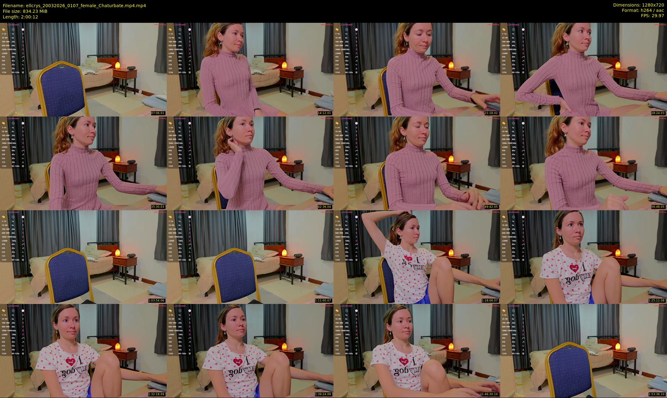 ellcrys — 121 minute Chaturbate couple cam show recording, 720p, Mar 20, 2026