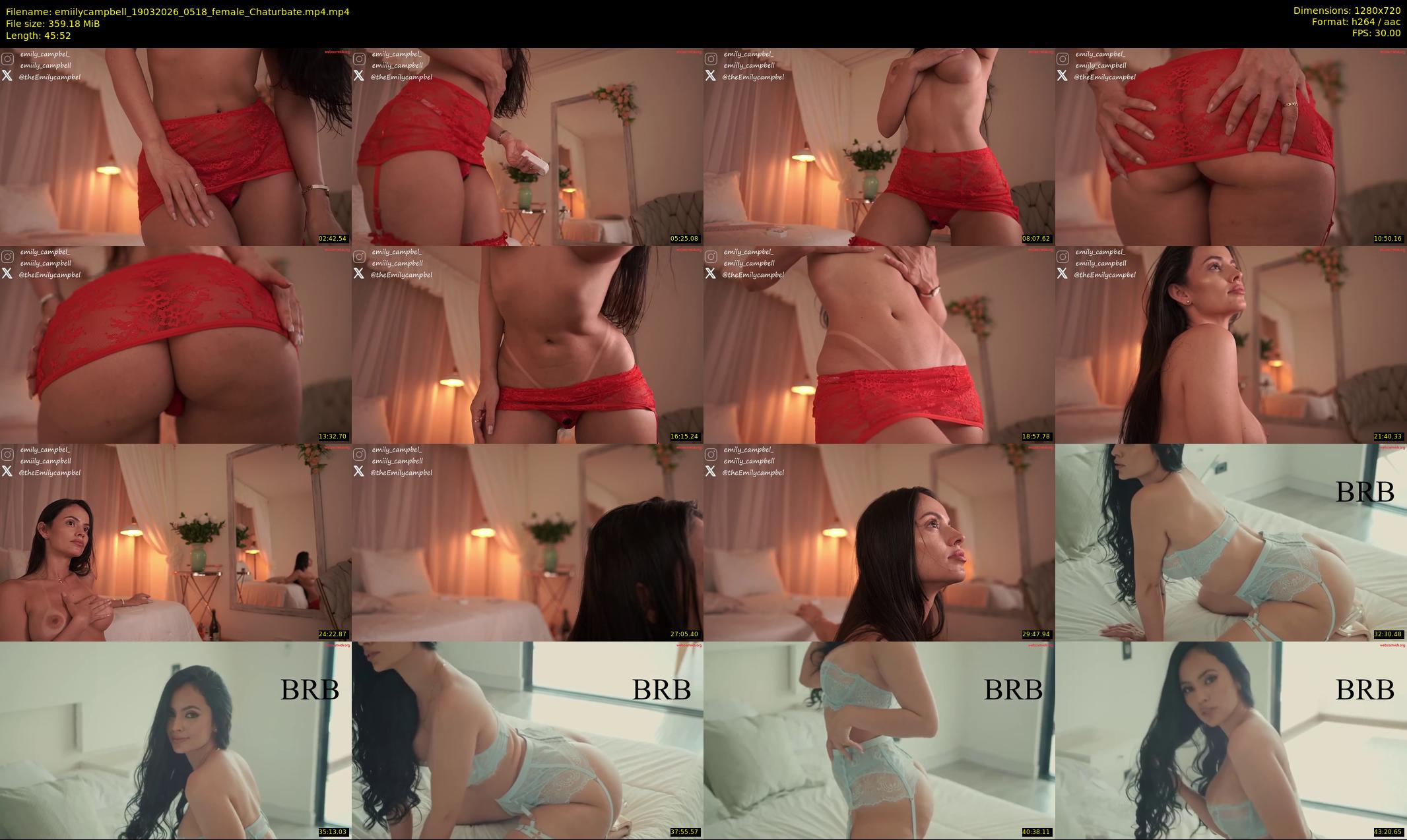 emiilycampbell — 46 minute Chaturbate female cam show recording, 720p, Mar 19, 2026
