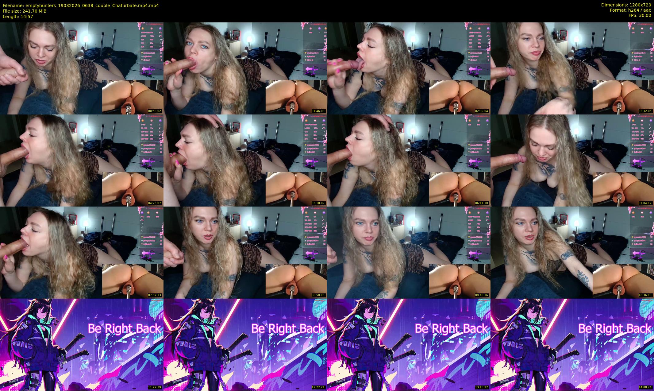 emptyhunters — 15 minute Chaturbate couple cam show recording, 720p, Mar 19, 2026