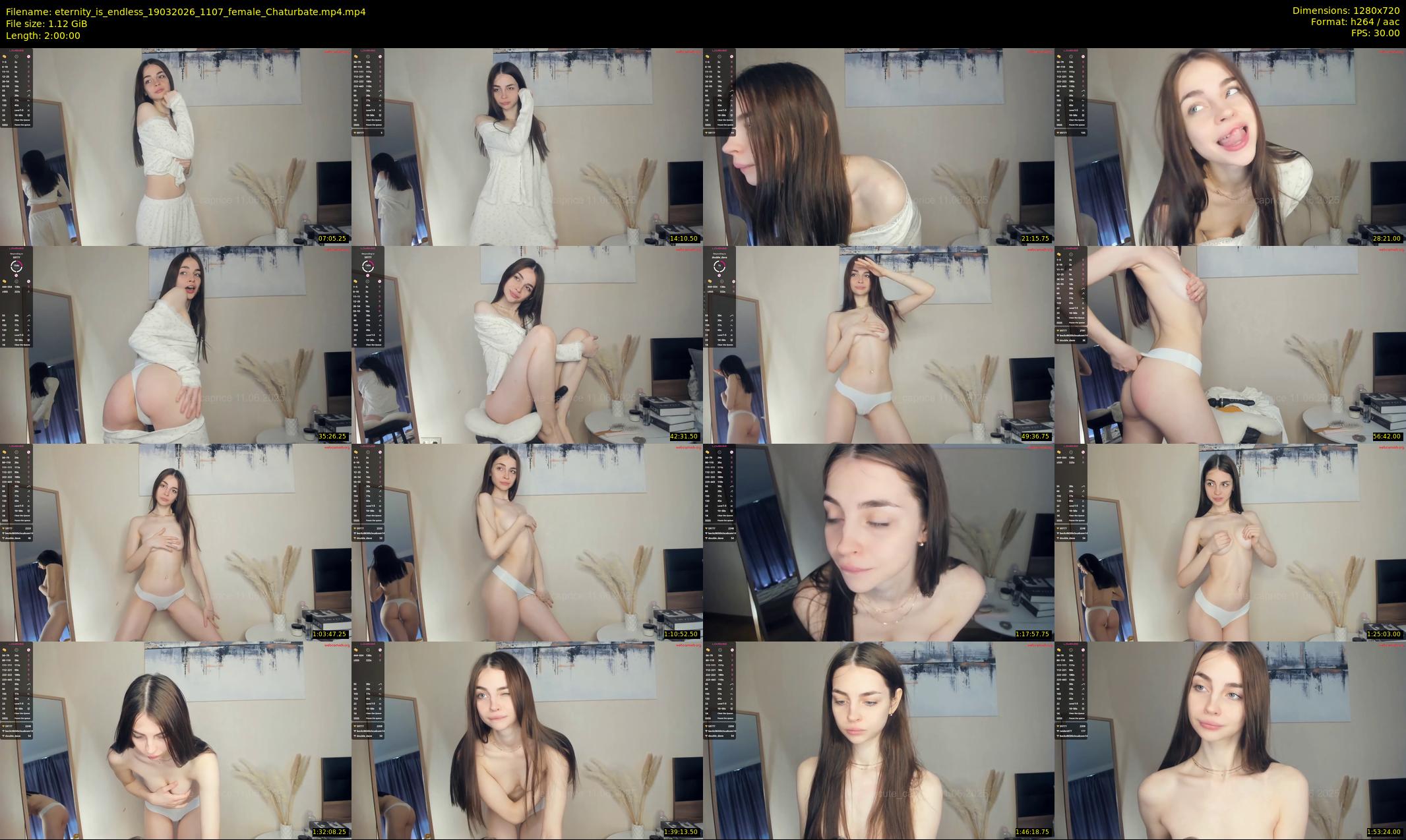 eternity_is_endless — 120 minute Chaturbate female cam show recording, 720p, Mar 19, 2026