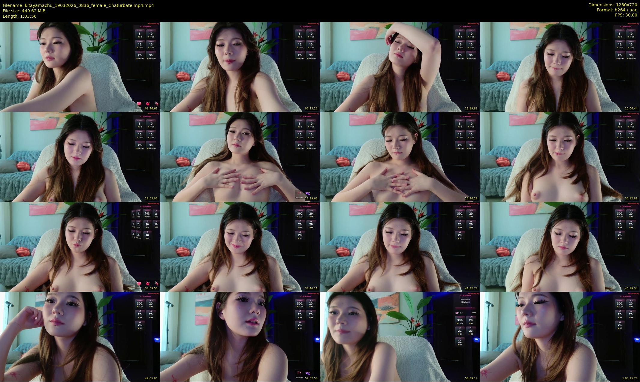 kitayamachu — 64 minute Chaturbate female cam show recording, 720p, Mar 19, 2026