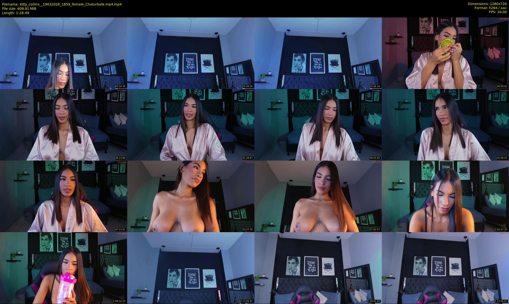 kitty_collins_ — 89 minute Chaturbate female cam show recording, 720p, Mar 19, 2026