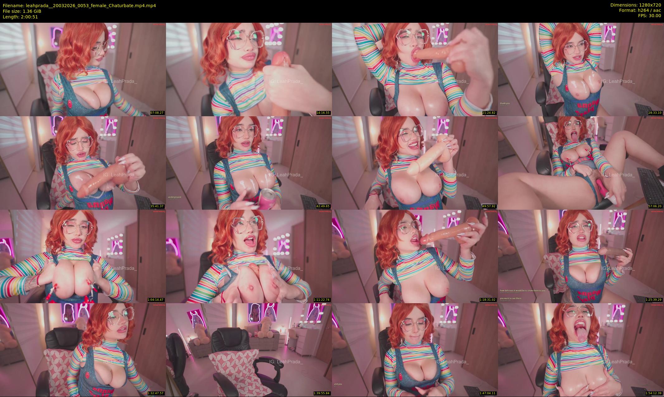 leahprada_ — 121 minute Chaturbate female cam show recording, 720p, Mar 20, 2026