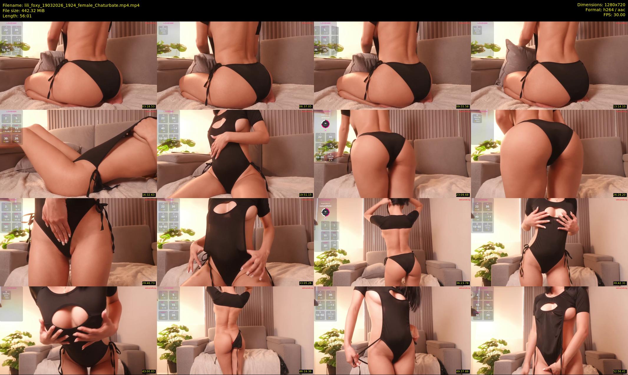 lili_foxy — 57 minute Chaturbate female cam show recording, 720p, Mar 19, 2026