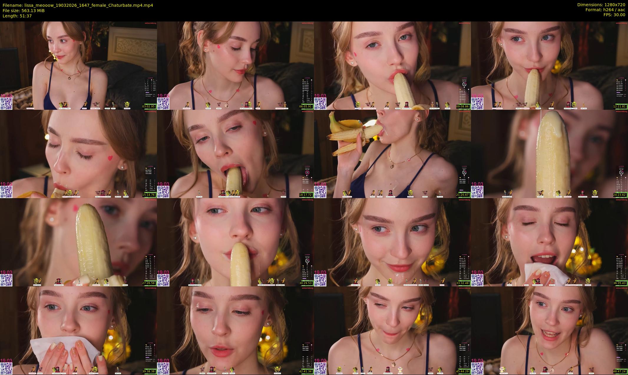 lissa_meooow — 52 minute Chaturbate female cam show recording, 720p, Mar 19, 2026
