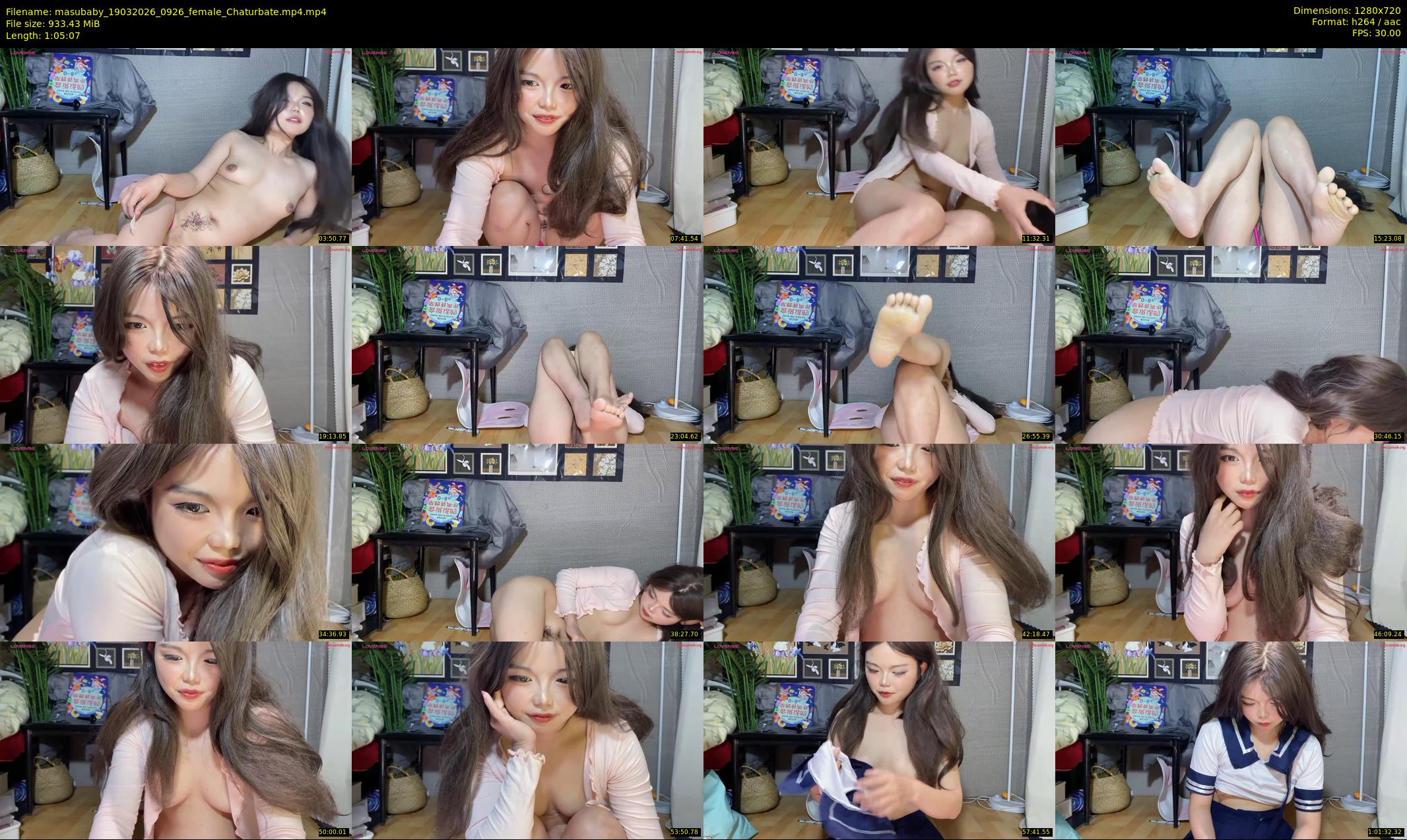 masubaby — 66 minute Chaturbate female cam show recording, 720p, Mar 19, 2026