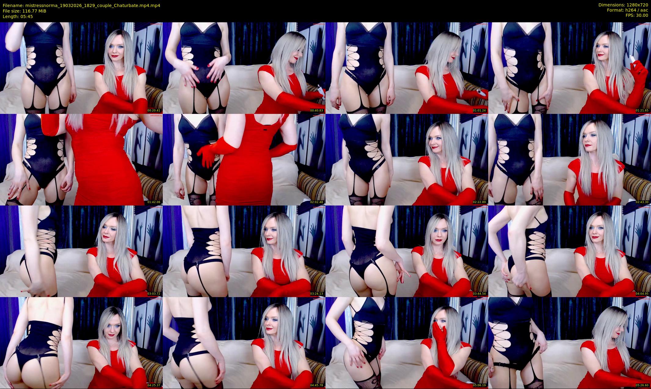 mistressnorma — 6 minute Chaturbate female cam show recording, 720p, Mar 19, 2026