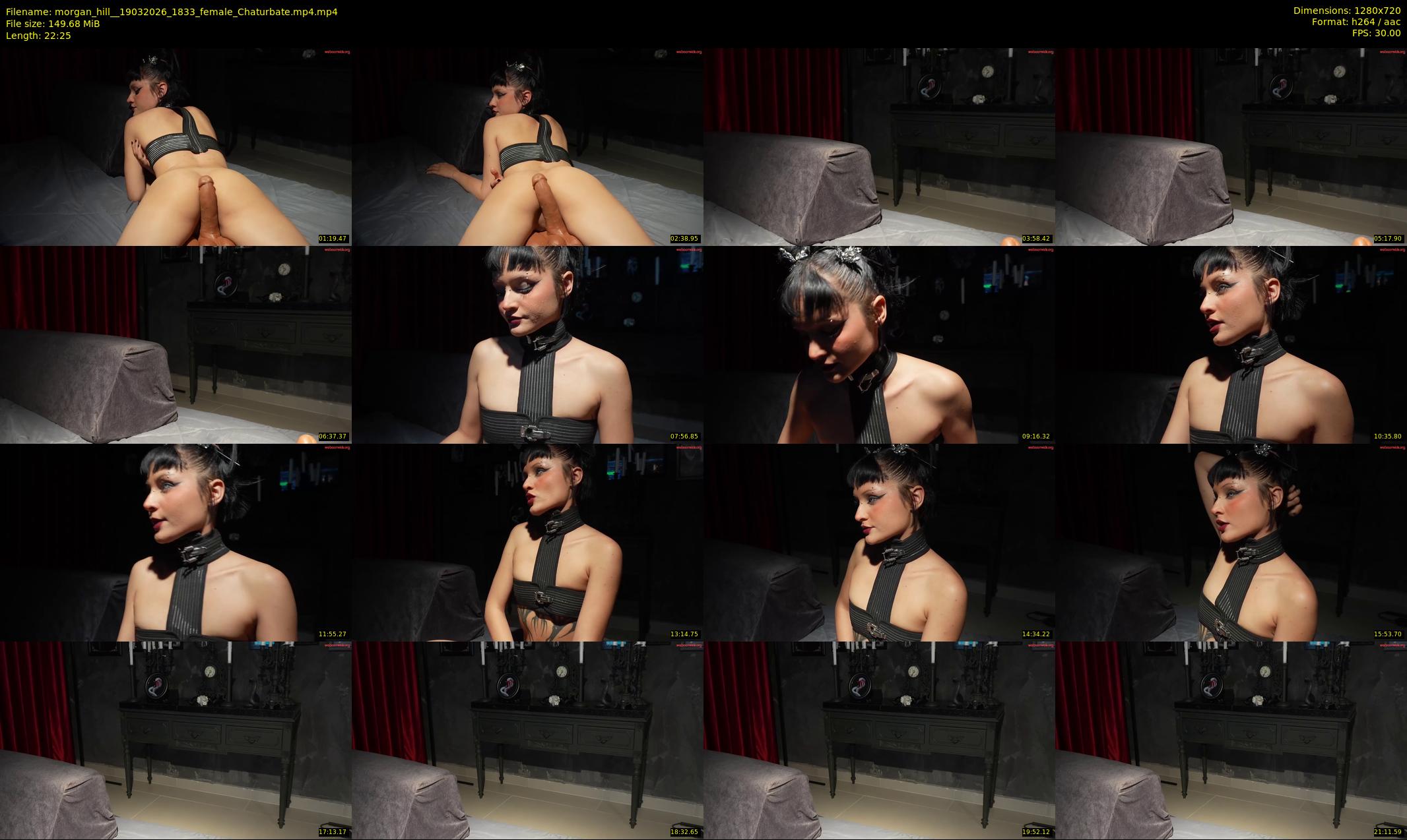 morgan_hill_ — 23 minute Chaturbate female cam show recording, 720p, Mar 19, 2026