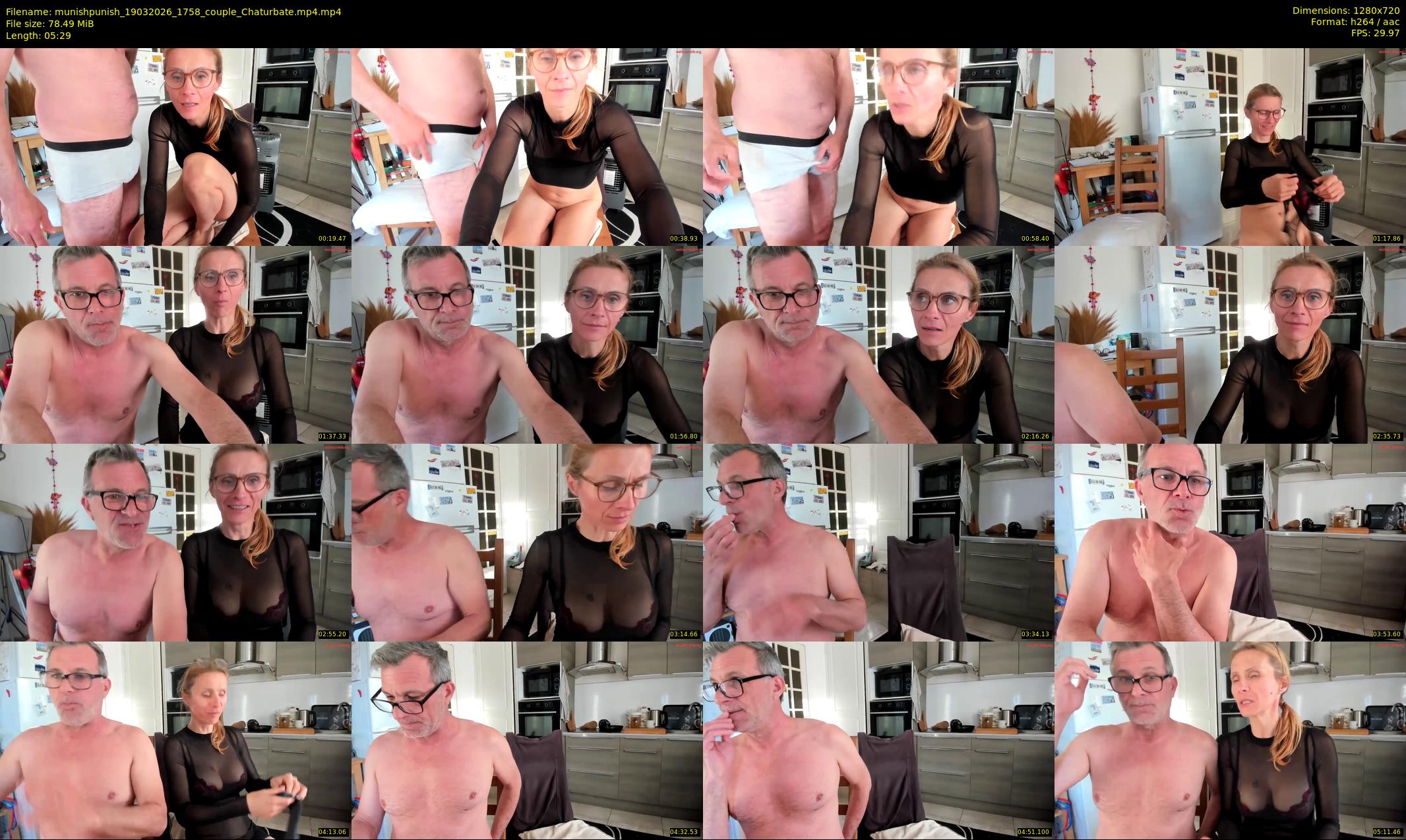 munishpunish — 6 minute Chaturbate couple cam show recording, 720p, Mar 19, 2026