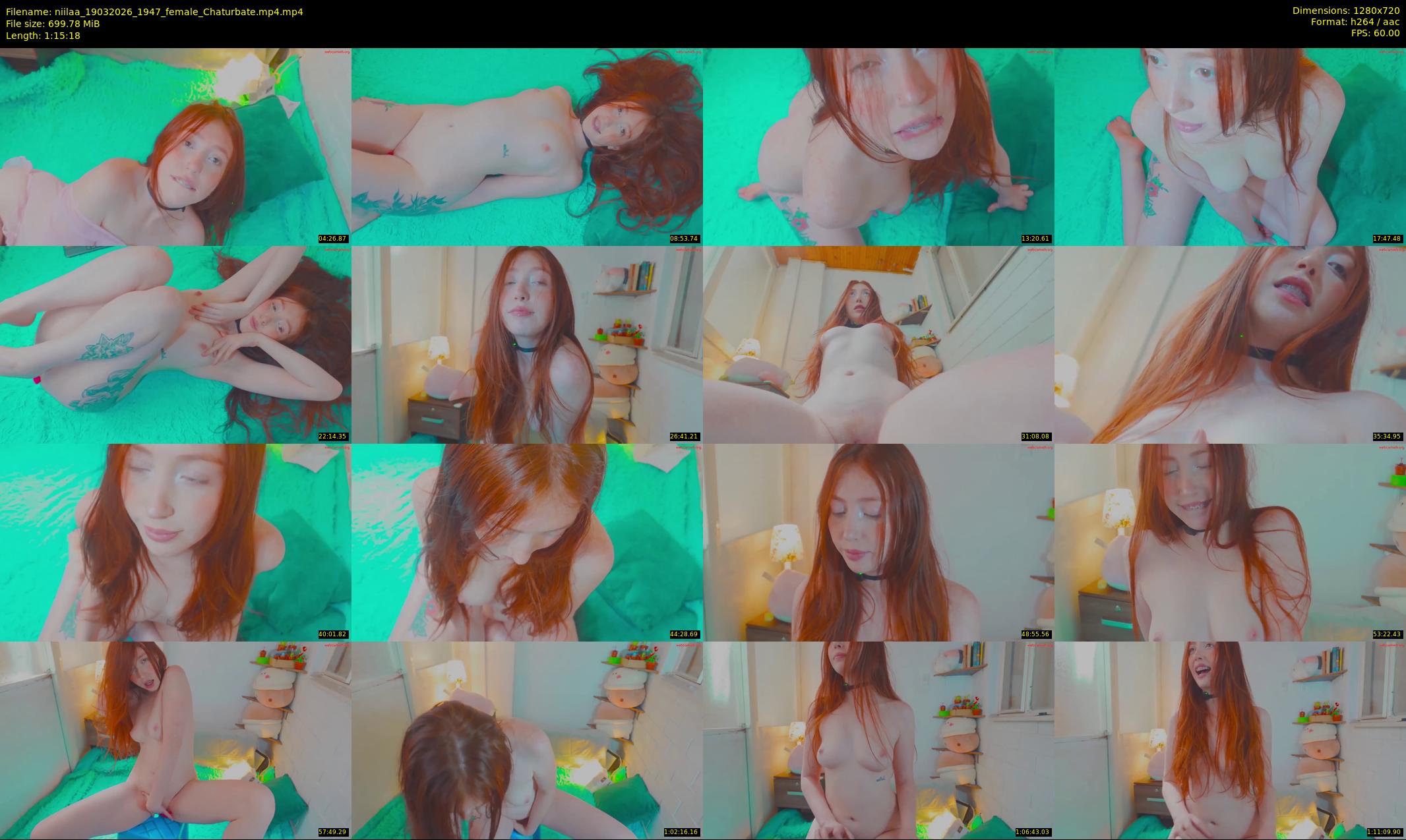 niilaa — 76 minute Chaturbate female cam show recording, 720p, Mar 19, 2026