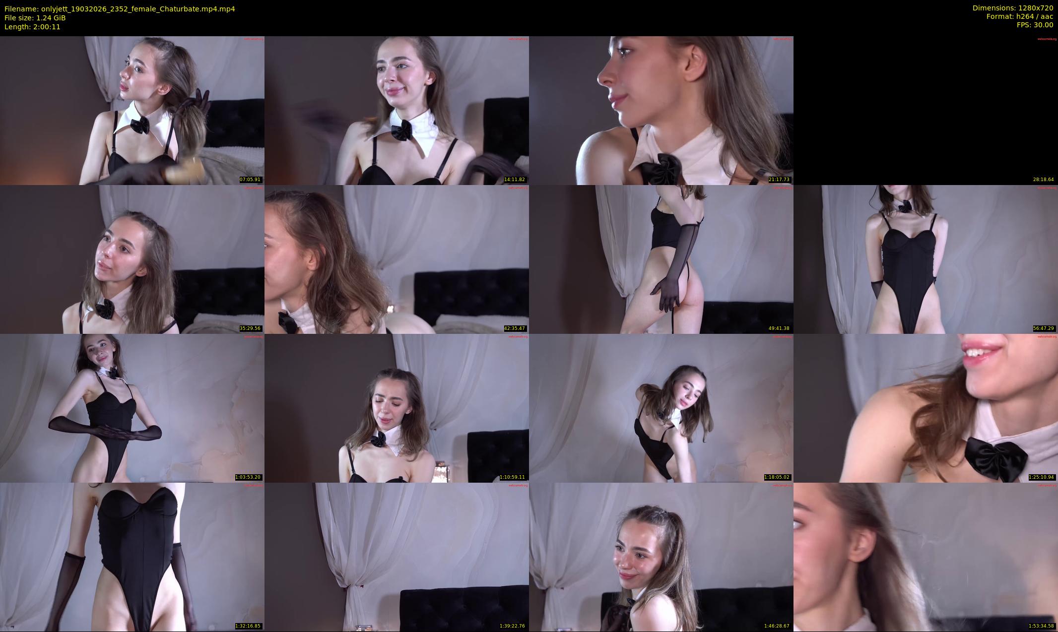 onlyjett — 121 minute Chaturbate female cam show recording, 720p, Mar 19, 2026