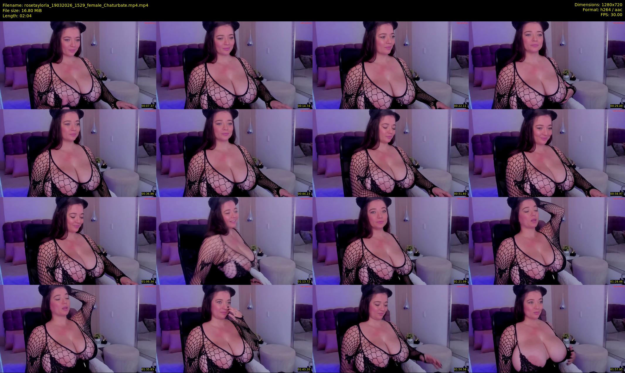 rosetaylorla — 3 minute Chaturbate female cam show recording, 720p, Mar 19, 2026