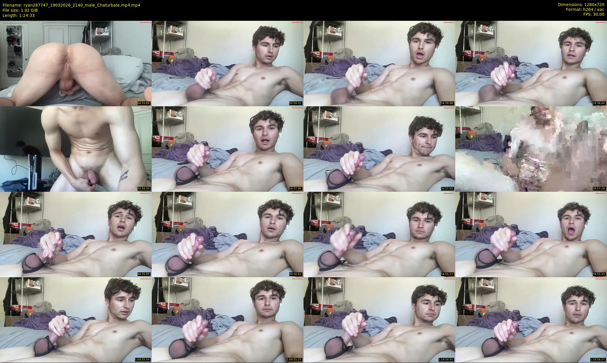 ryan287747 — 85 minute Chaturbate male cam show recording, 720p, Mar 19, 2026