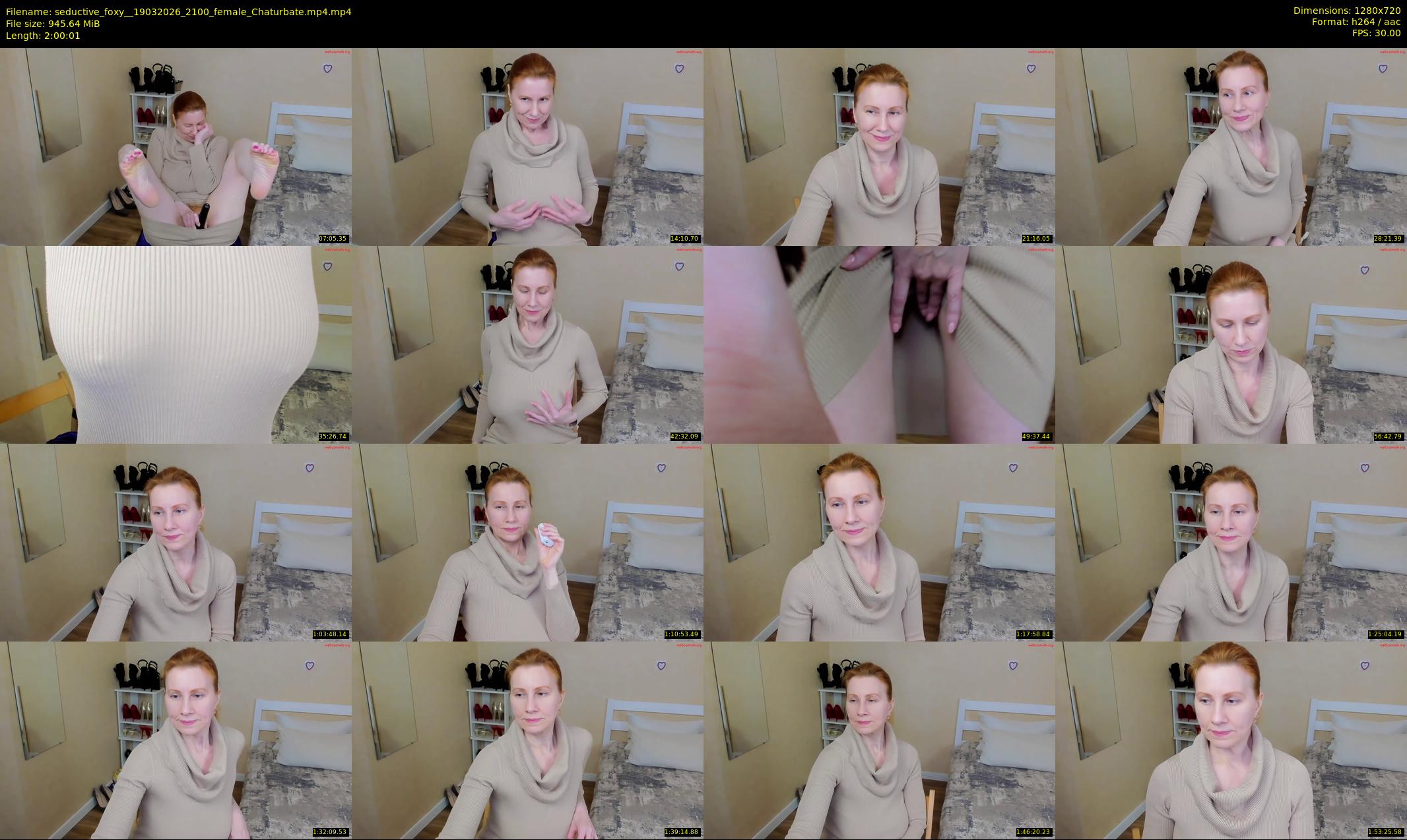 seductive_foxy_ — 121 minute Chaturbate female cam show recording, 720p, Mar 19, 2026
