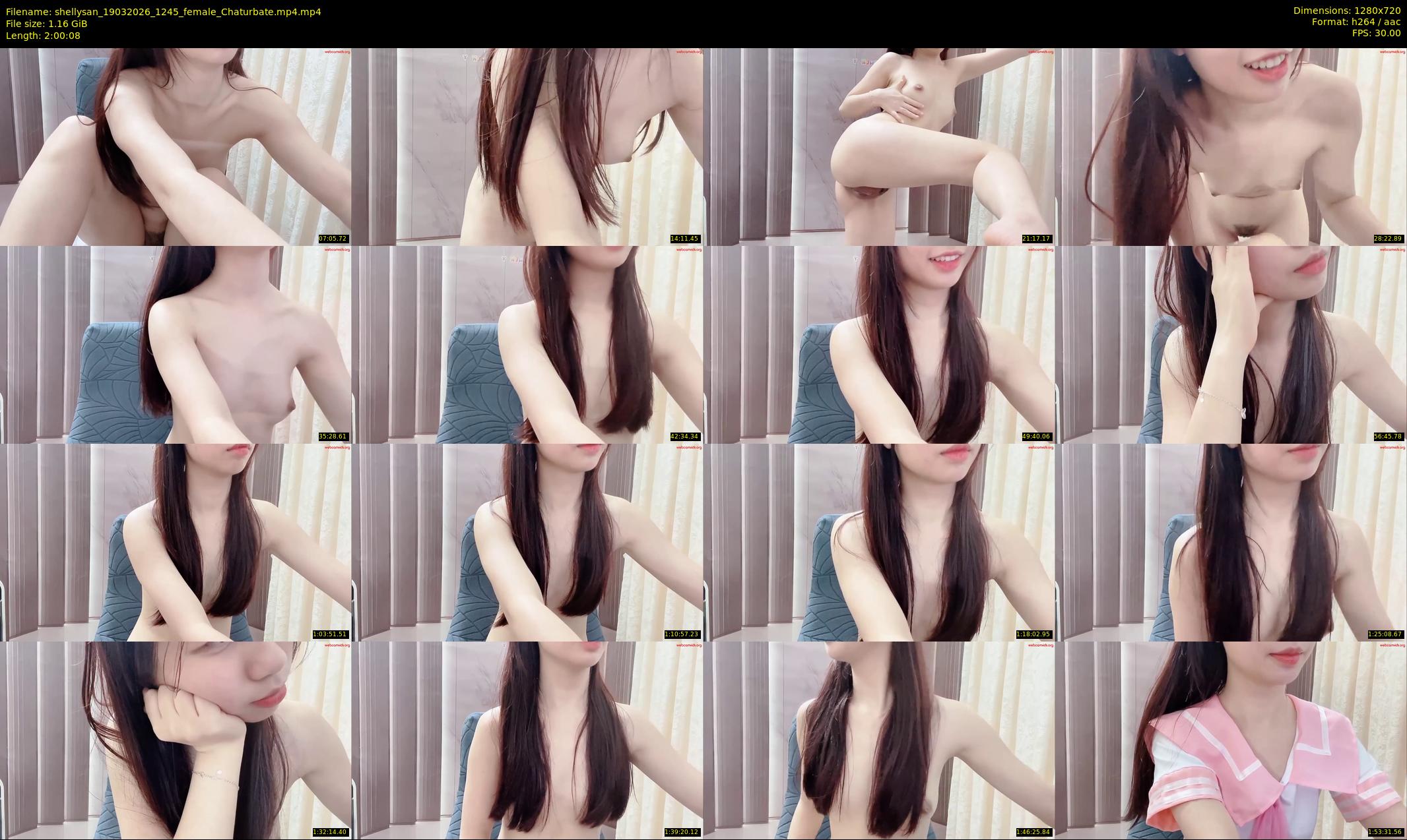 shellysan — 121 minute Chaturbate female cam show recording, 720p, Mar 19, 2026