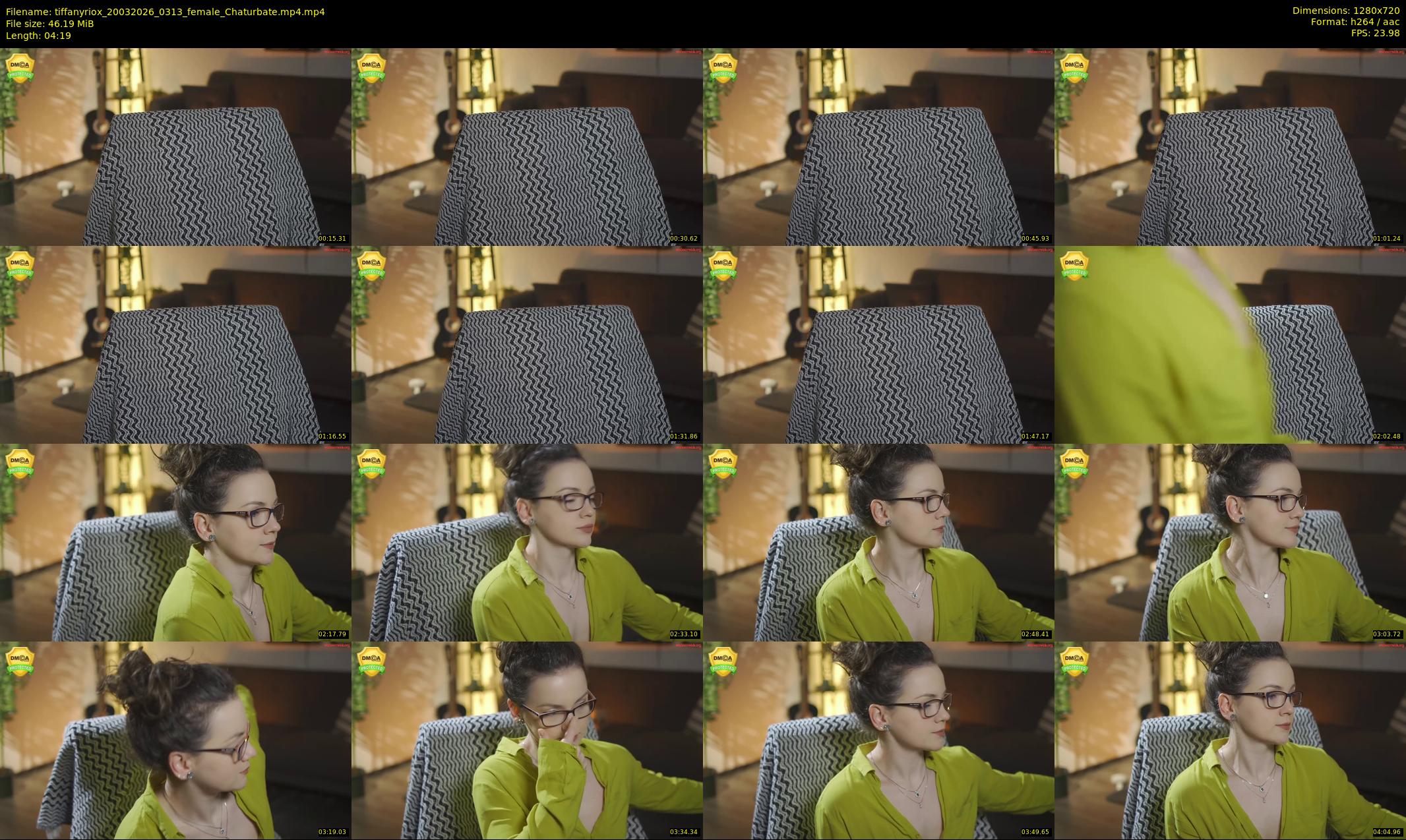tiffanyriox — 5 minute Chaturbate female cam show recording, 720p, Mar 20, 2026