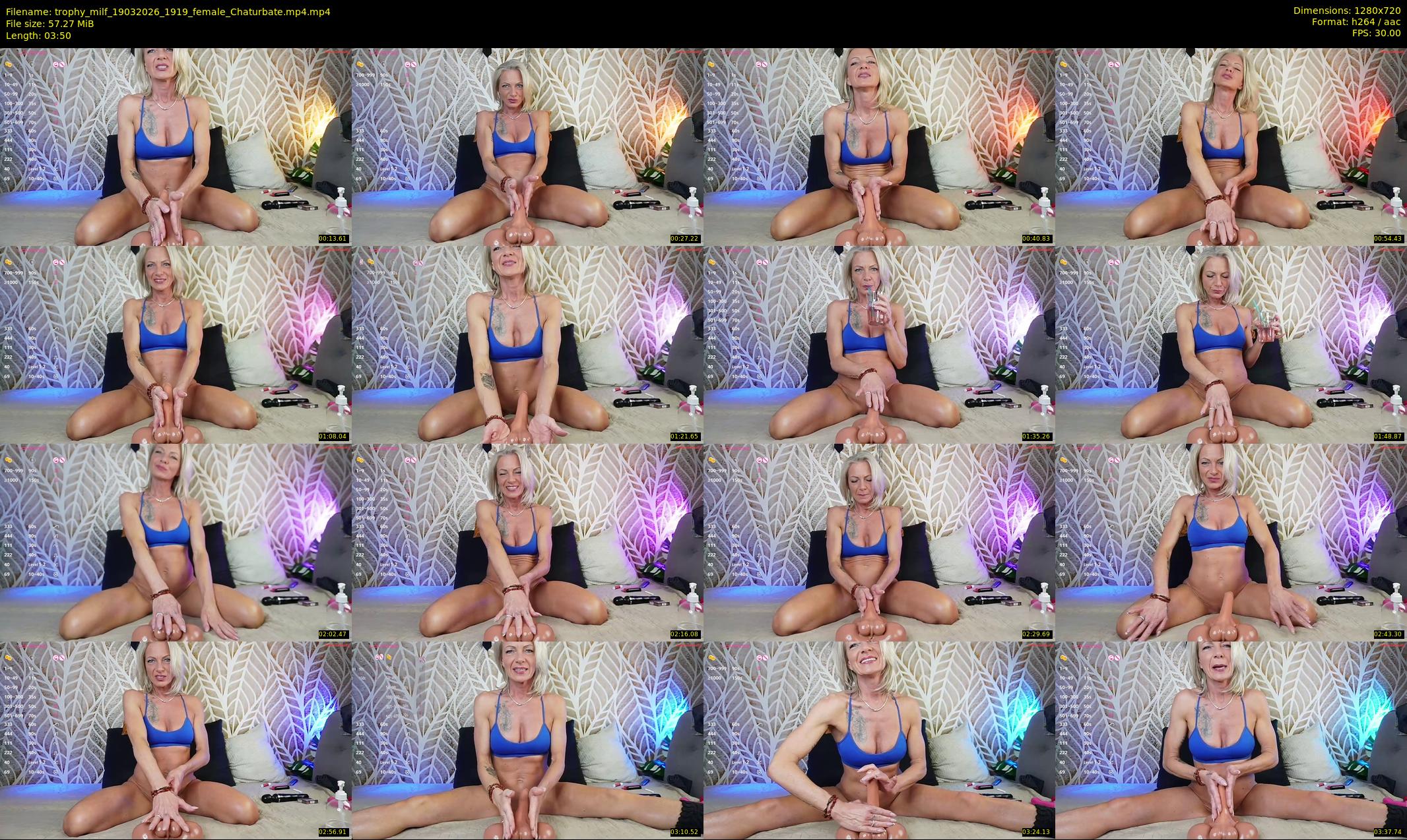 trophy_milf — 4 minute Chaturbate female cam show recording, 720p, Mar 19, 2026