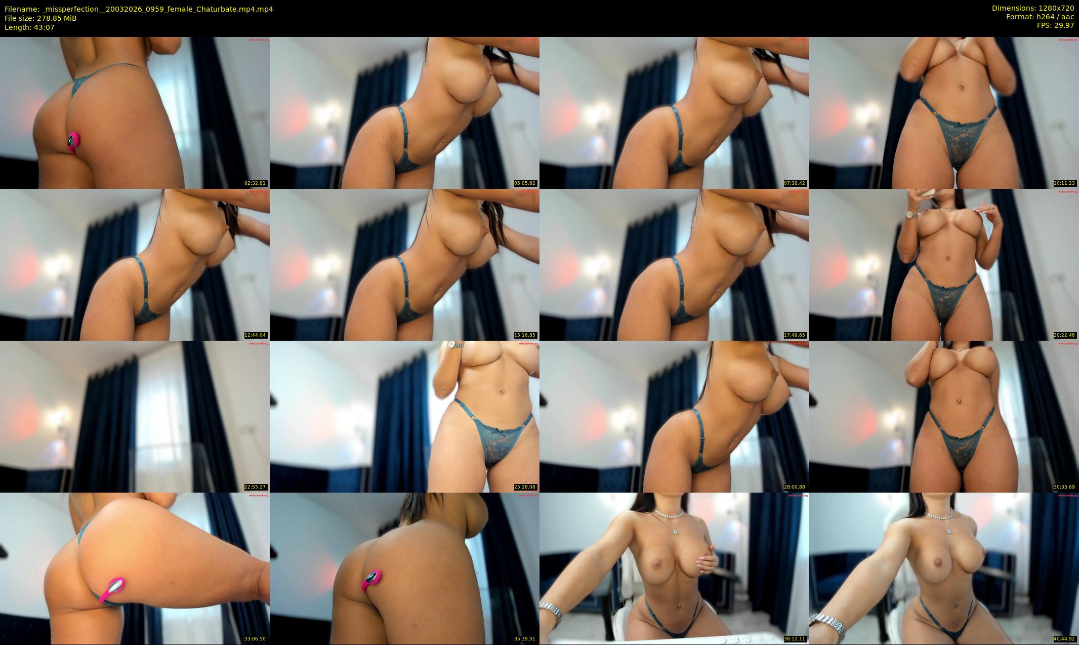 _missperfection_ — 44 minute Chaturbate female cam show recording, 720p, Mar 20, 2026