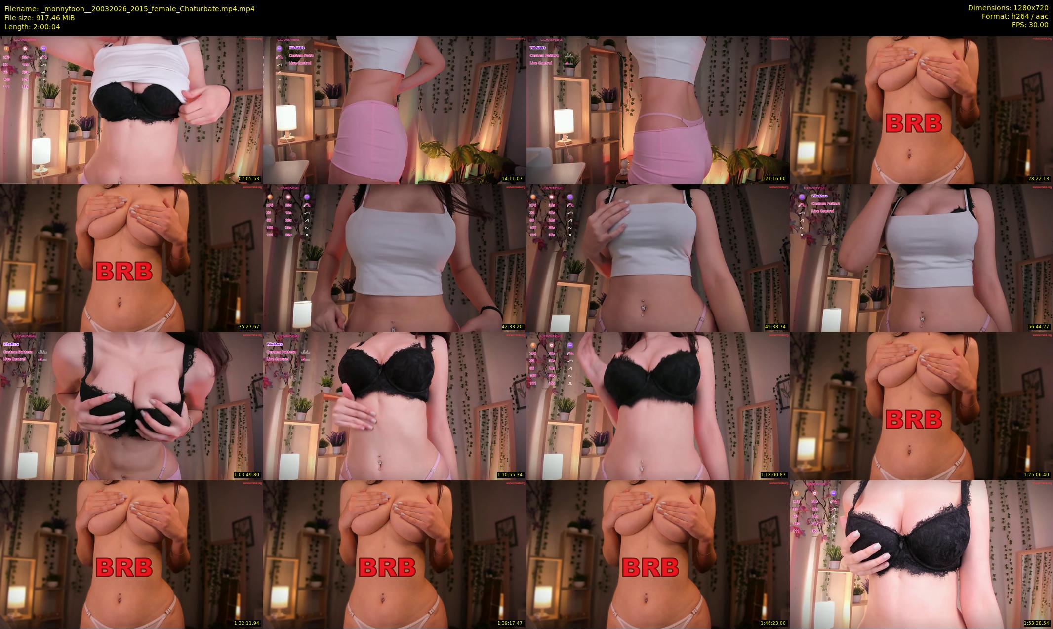 _monnytoon_ — 121 minute Chaturbate female cam show recording, 720p, Mar 20, 2026