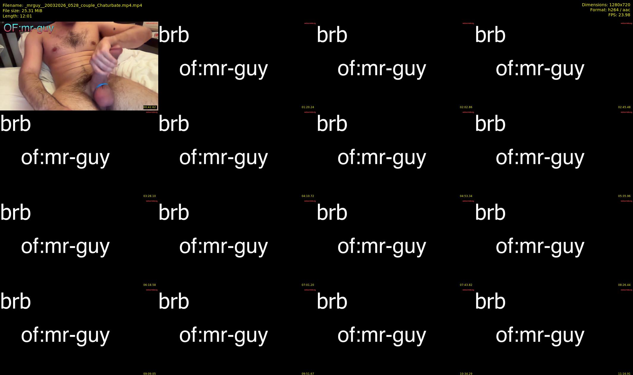 _mrguy_ — 13 minute Chaturbate male cam show recording, 720p, Mar 20, 2026