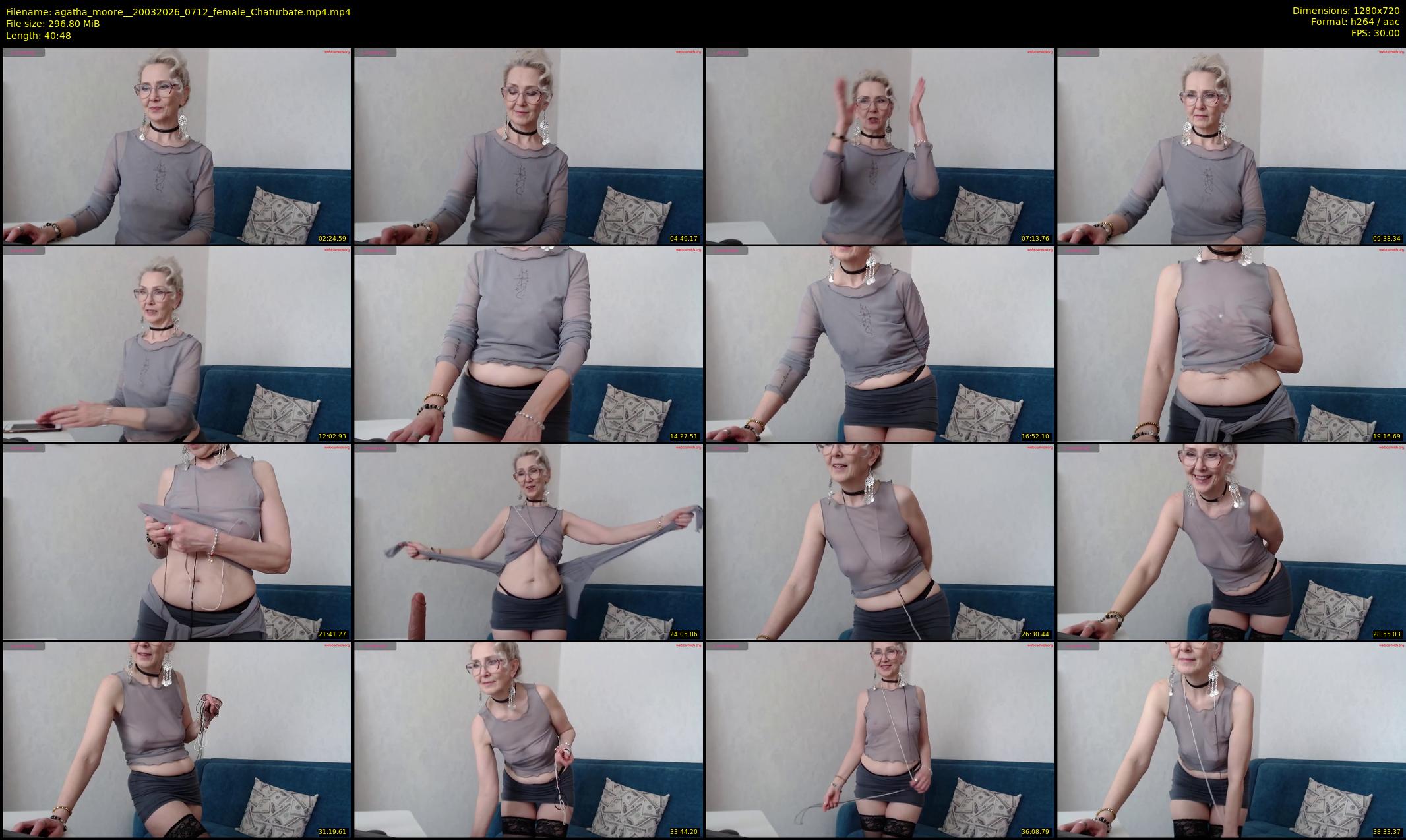agatha_moore_ — 41 minute Chaturbate female cam show recording, 720p, Mar 20, 2026
