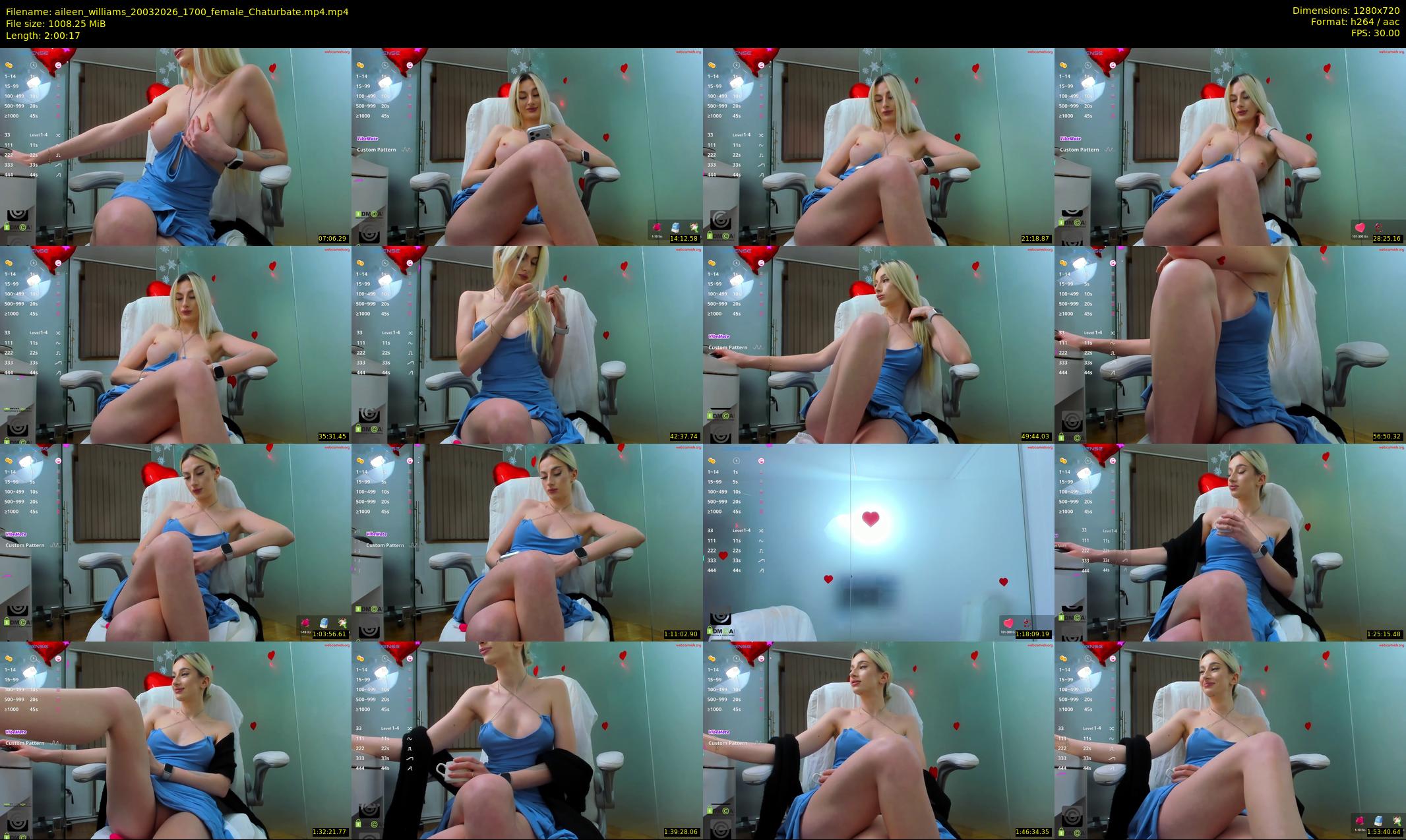 aileen_williams — 121 minute Chaturbate female cam show recording, 720p, Mar 20, 2026