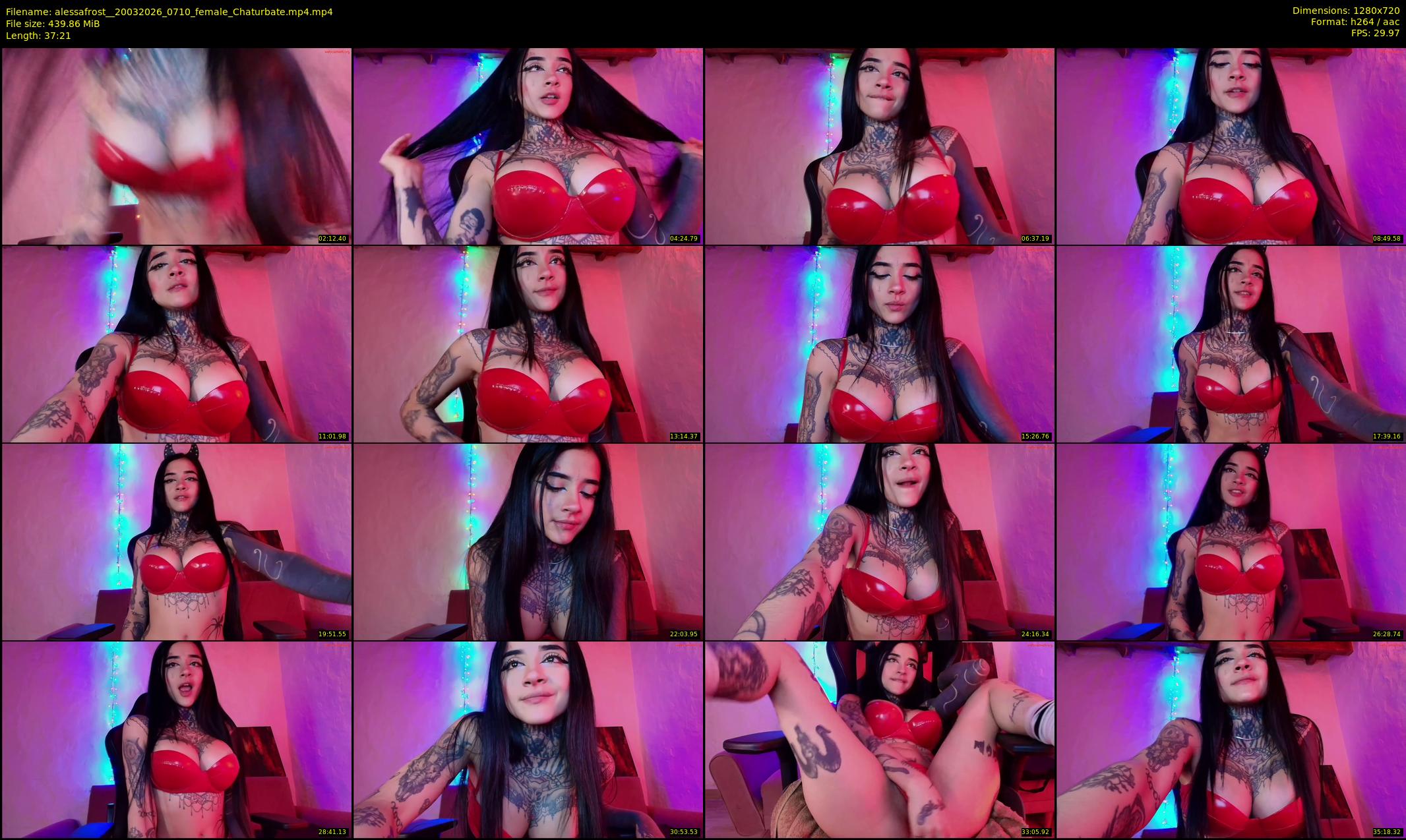 alessafrost_ — 38 minute Chaturbate female cam show recording, 720p, Mar 20, 2026