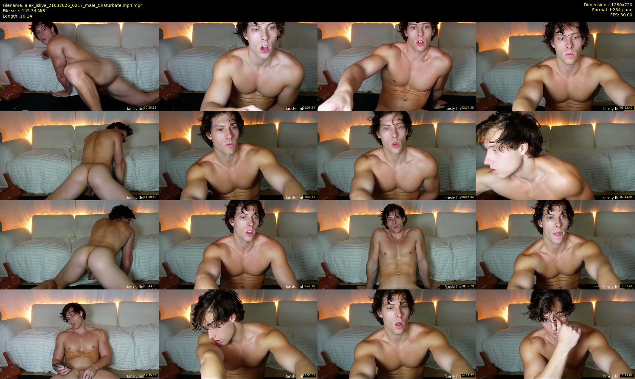 alex_islive — 17 minute Chaturbate male cam show recording, 720p, Mar 21, 2026