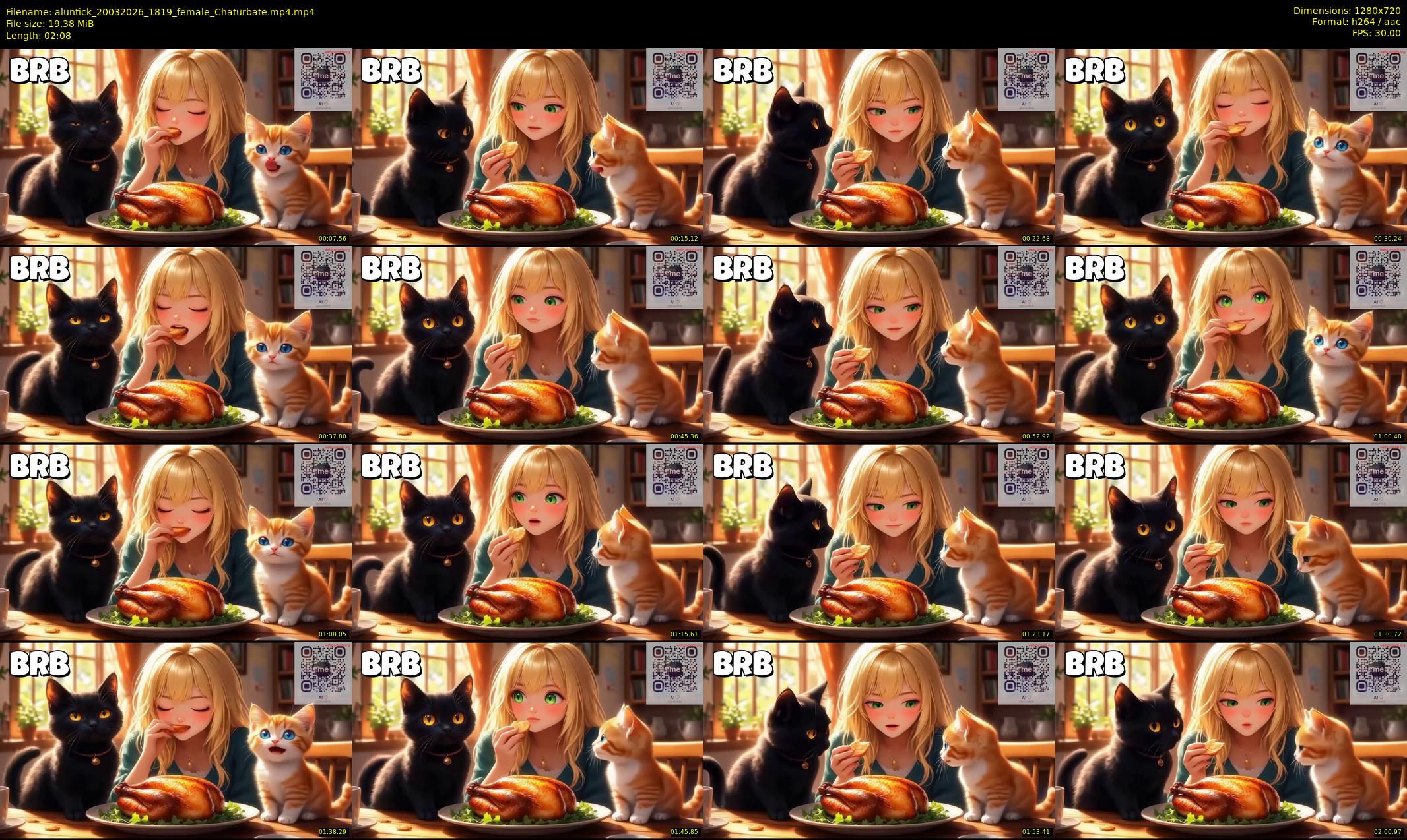 aluntick — 3 minute Chaturbate female cam show recording, 720p, Mar 20, 2026