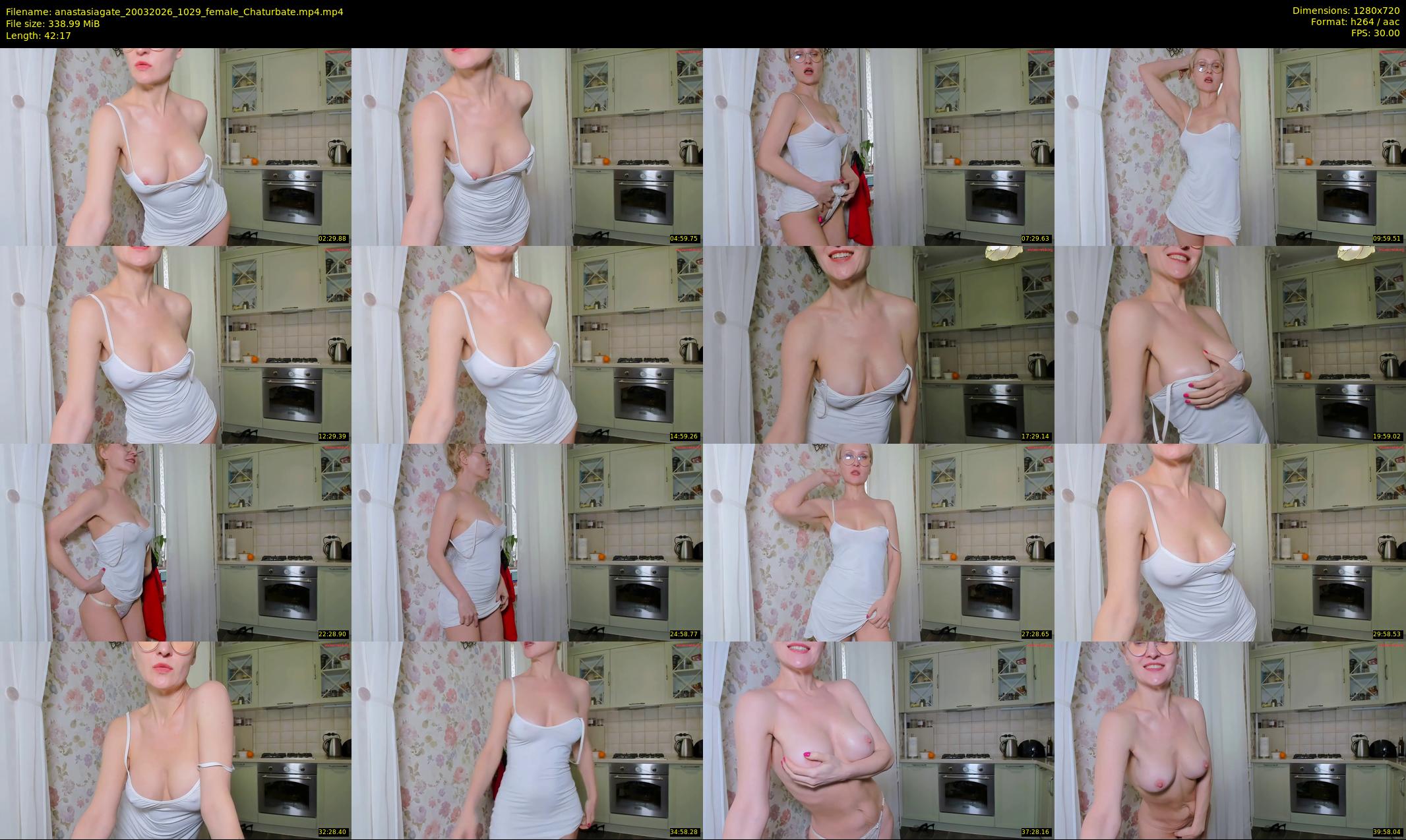 anastasiagate — 43 minute Chaturbate female cam show recording, 720p, Mar 20, 2026