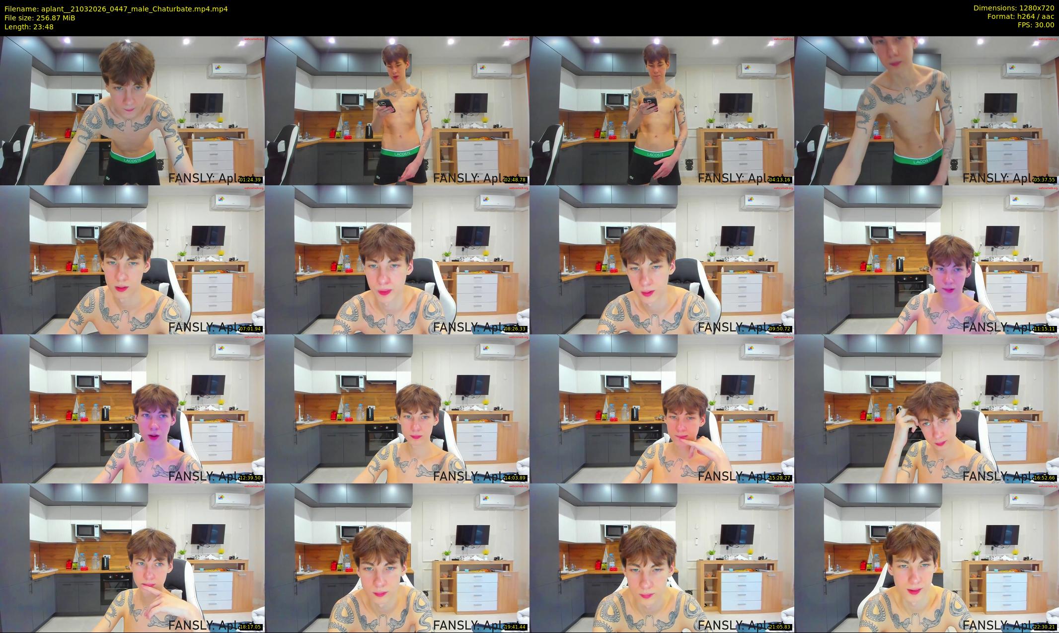 aplant_ — 24 minute Chaturbate male cam show recording, 720p, Mar 21, 2026