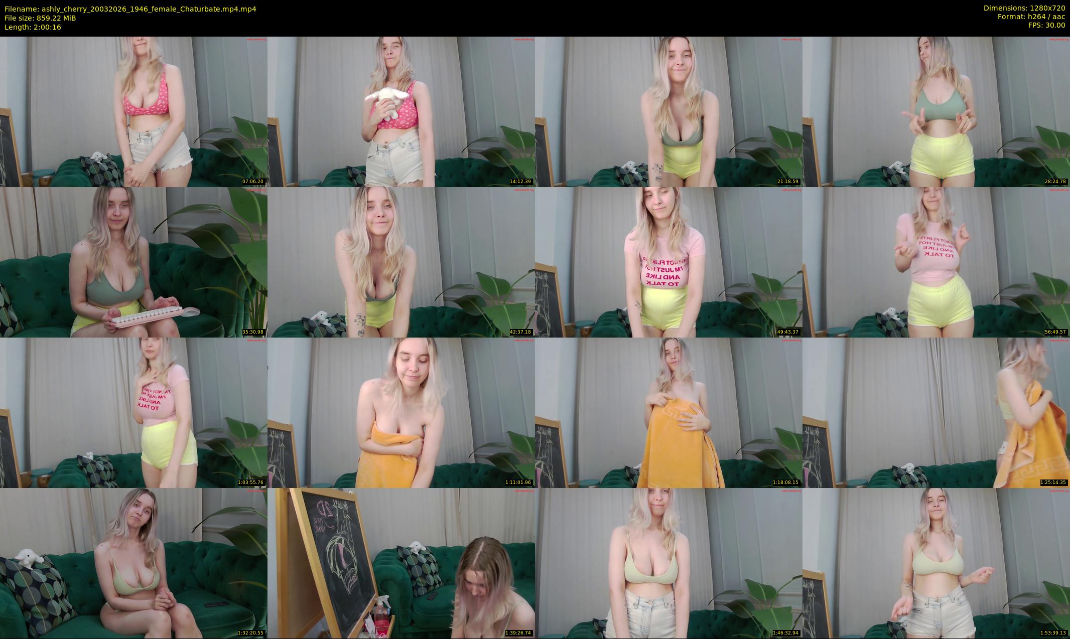 ashly_cherry — 121 minute Chaturbate female cam show recording, 720p, Mar 20, 2026