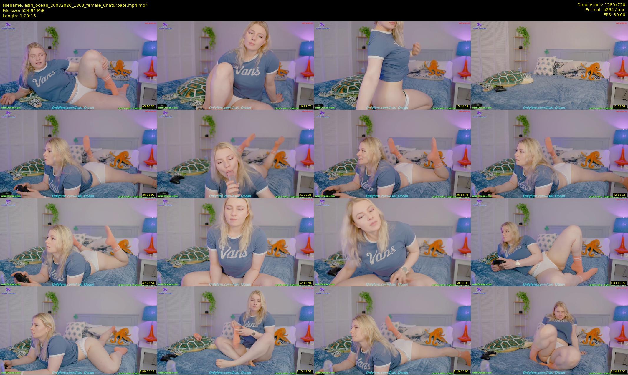 asiri_ocean — 90 minute Chaturbate female cam show recording, 720p, Mar 20, 2026
