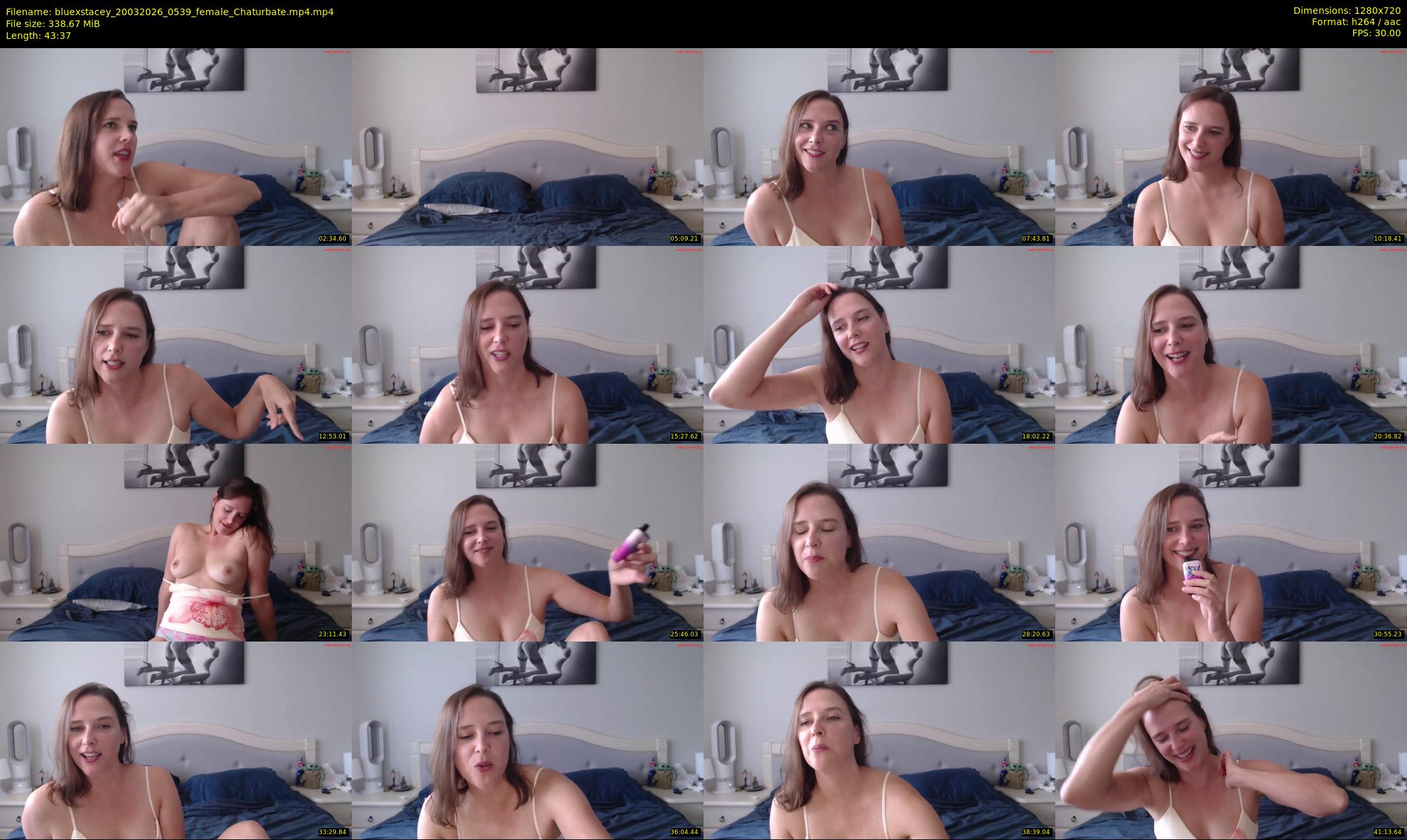 bluexstacey — 44 minute Chaturbate female cam show recording, 720p, Mar 20, 2026