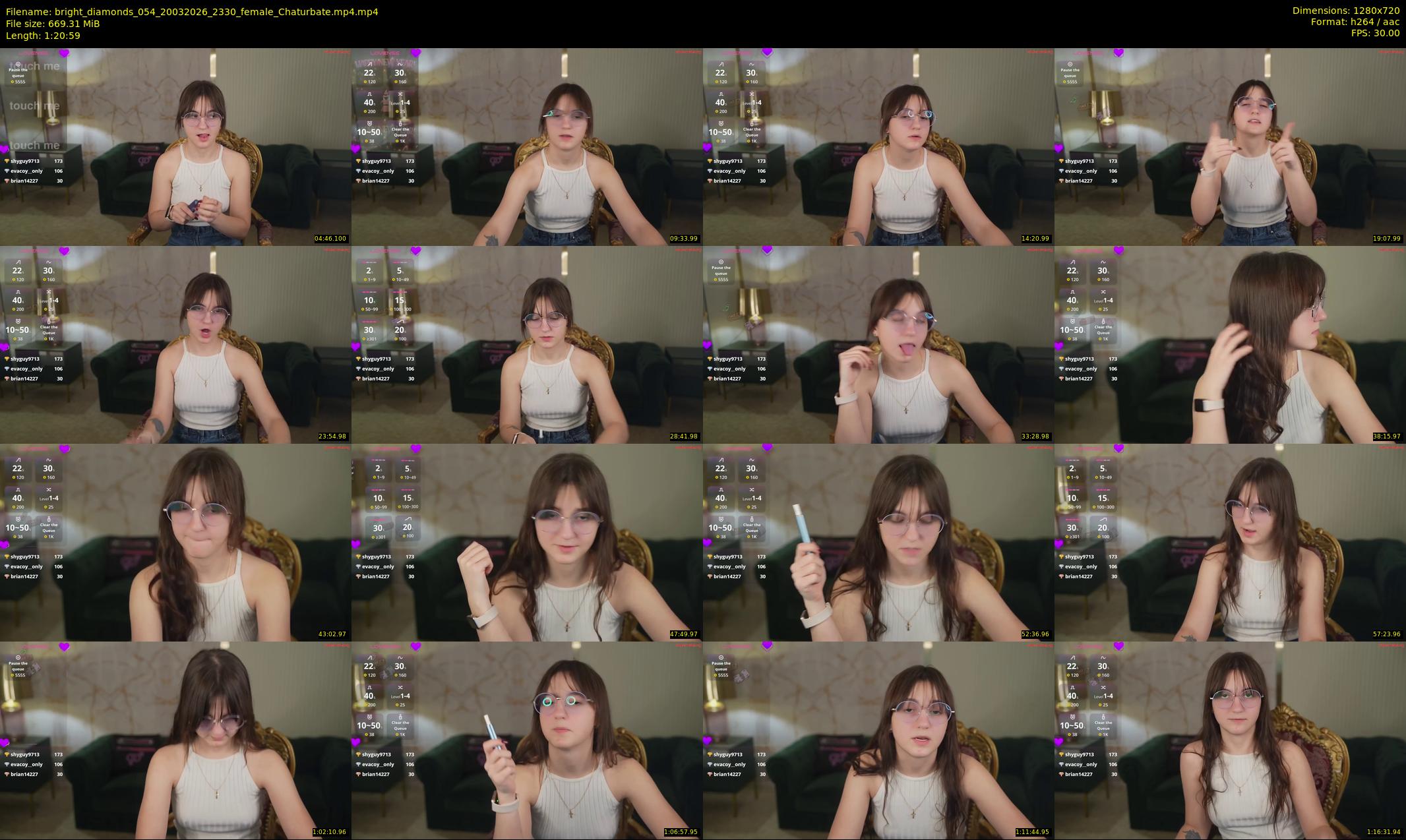 bright_diamonds_054 — 81 minute Chaturbate couple cam show recording, 720p, Mar 20, 2026
