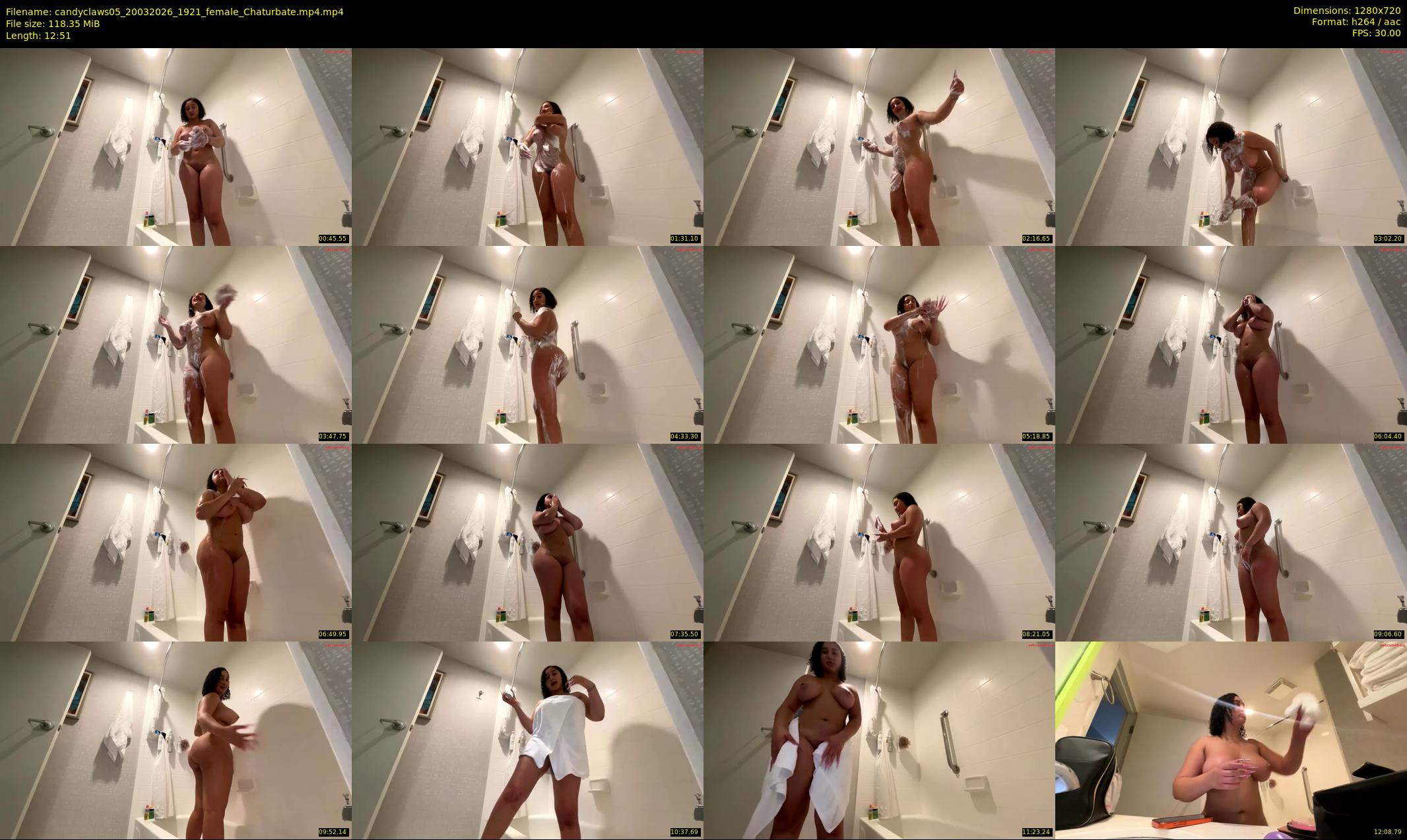 candyclaws05 — 13 minute Chaturbate female cam show recording, 720p, Mar 20, 2026
