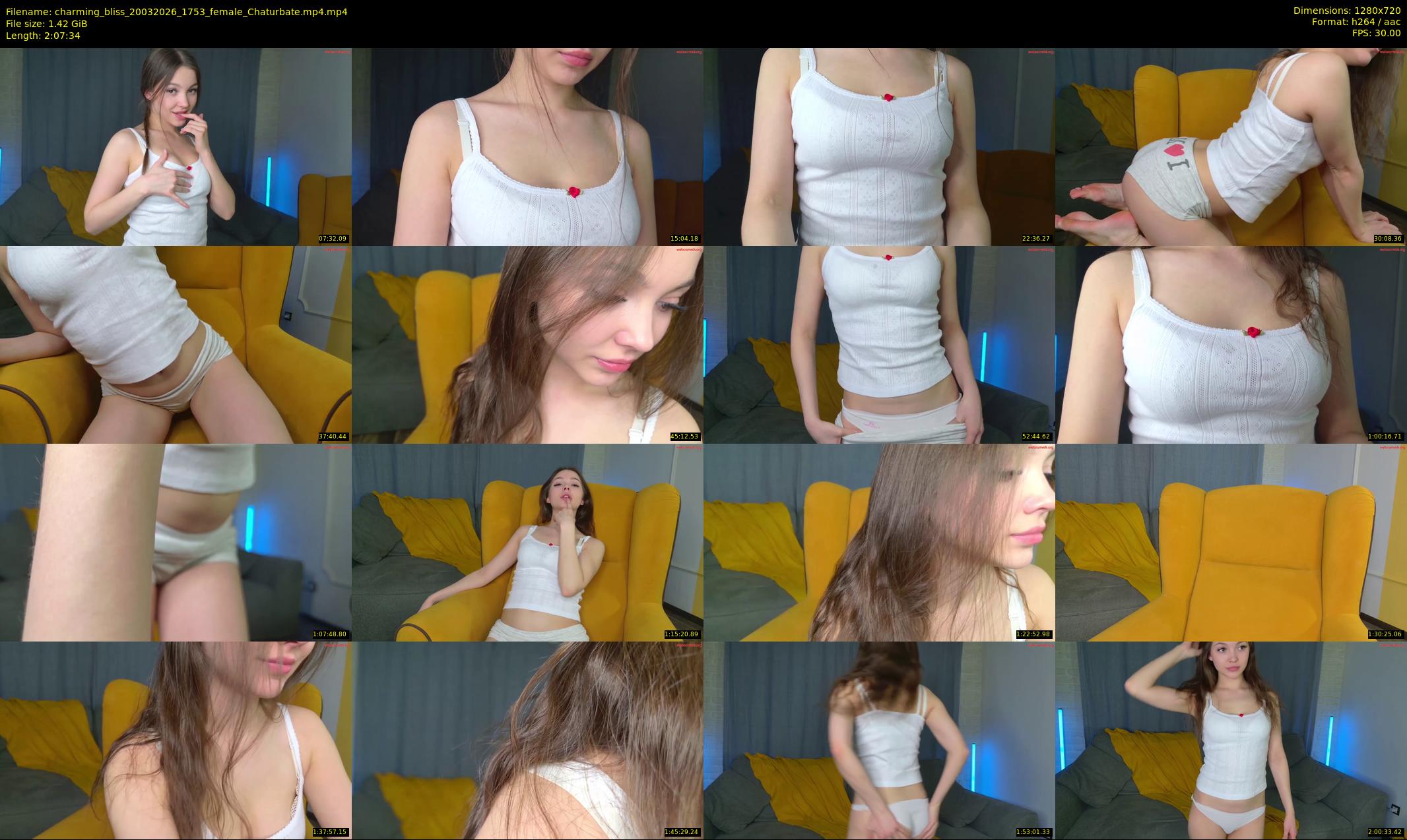 charming_bliss — 128 minute Chaturbate female cam show recording, 720p, Mar 20, 2026