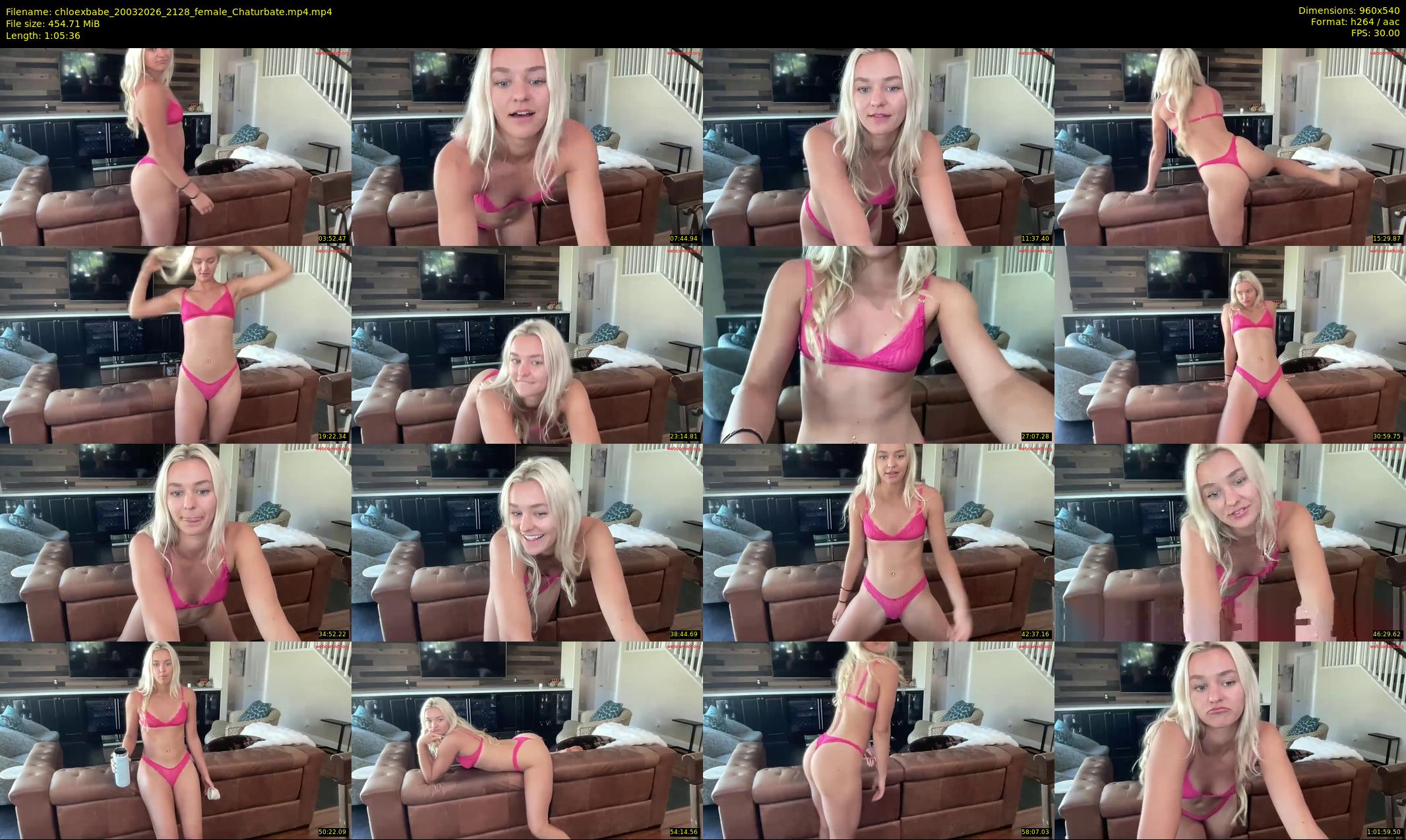 chloexbabe — 66 minute Chaturbate female cam show recording, 480p, Mar 20, 2026