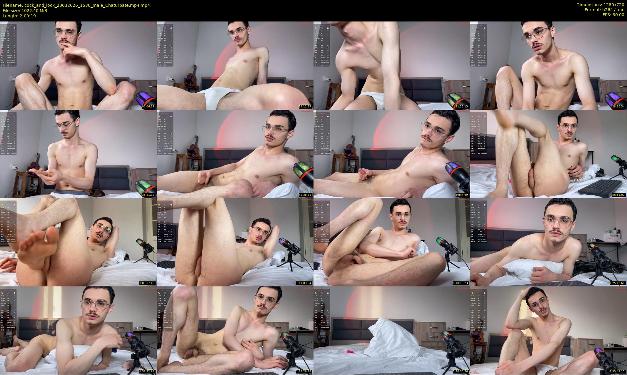 cock_and_lock — 121 minute Chaturbate male cam show recording, 720p, Mar 20, 2026