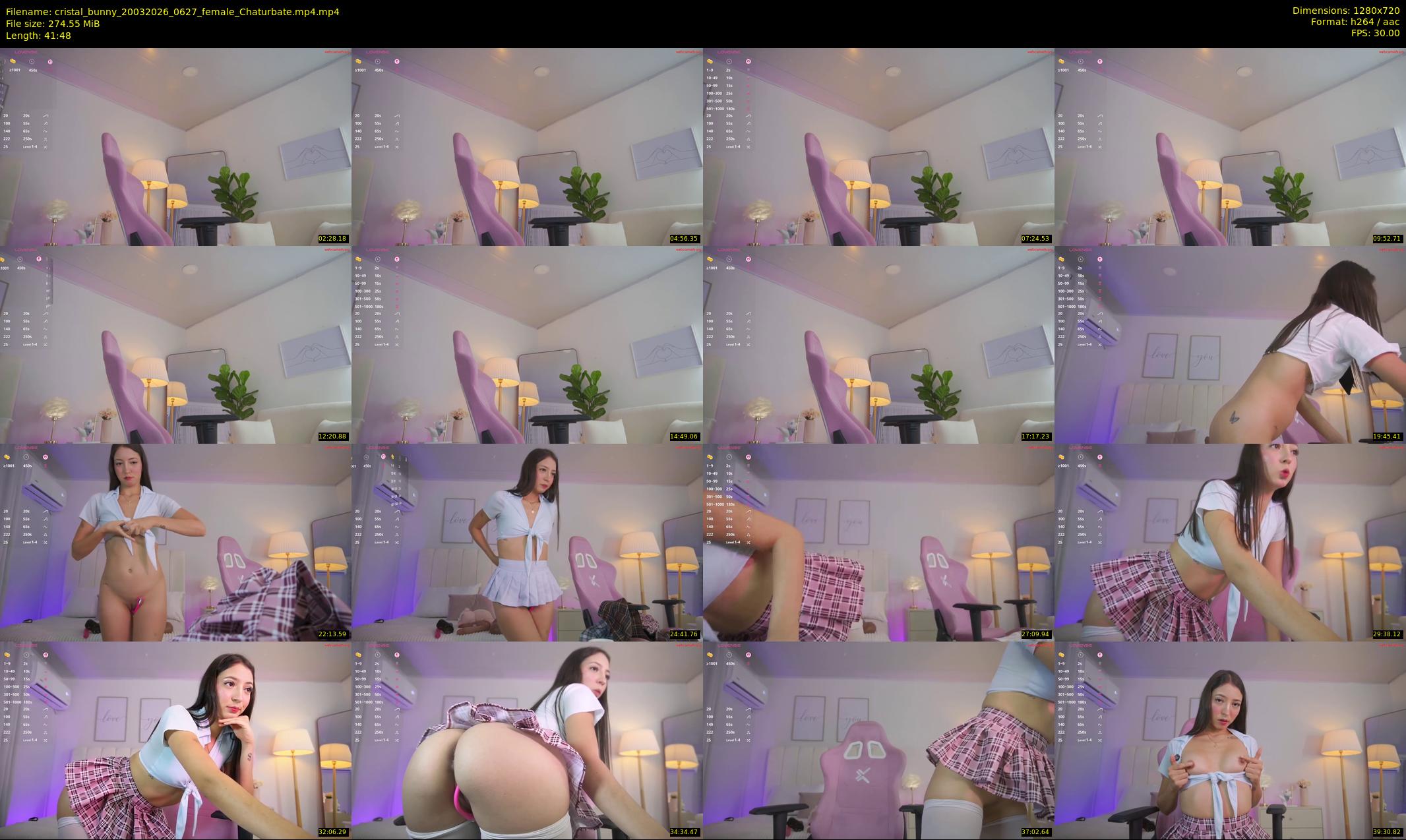 cristal_bunny — 42 minute Chaturbate female cam show recording, 720p, Mar 20, 2026