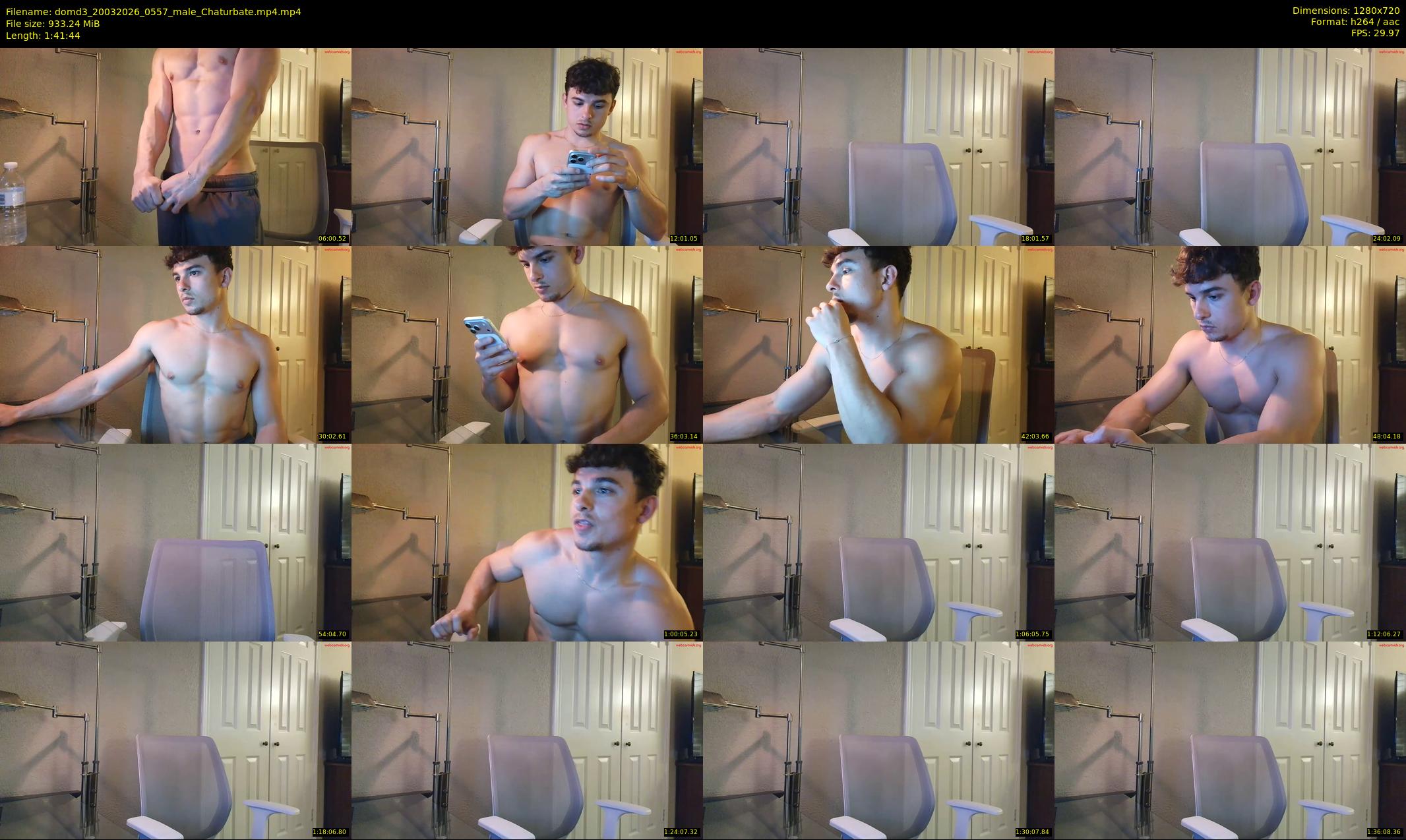 domd3 — 102 minute Chaturbate male cam show recording, 720p, Mar 20, 2026