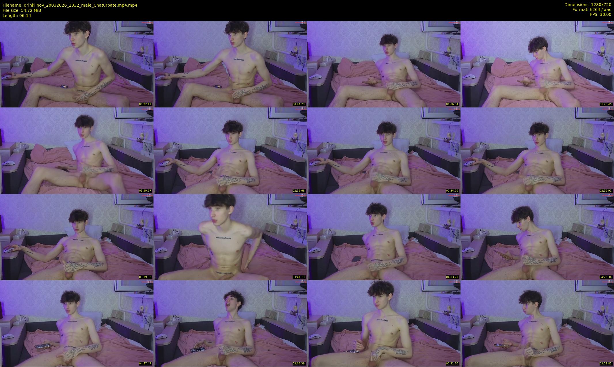 drinklinov — 7 minute Chaturbate male cam show recording, 720p, Mar 20, 2026
