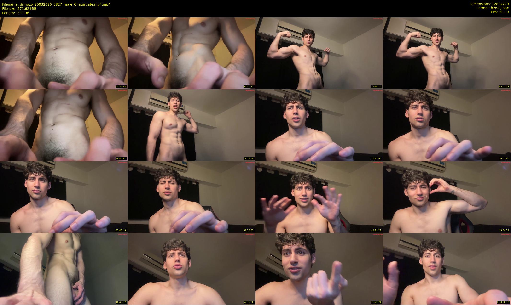 drmozo — 64 minute Chaturbate male cam show recording, 720p, Mar 20, 2026